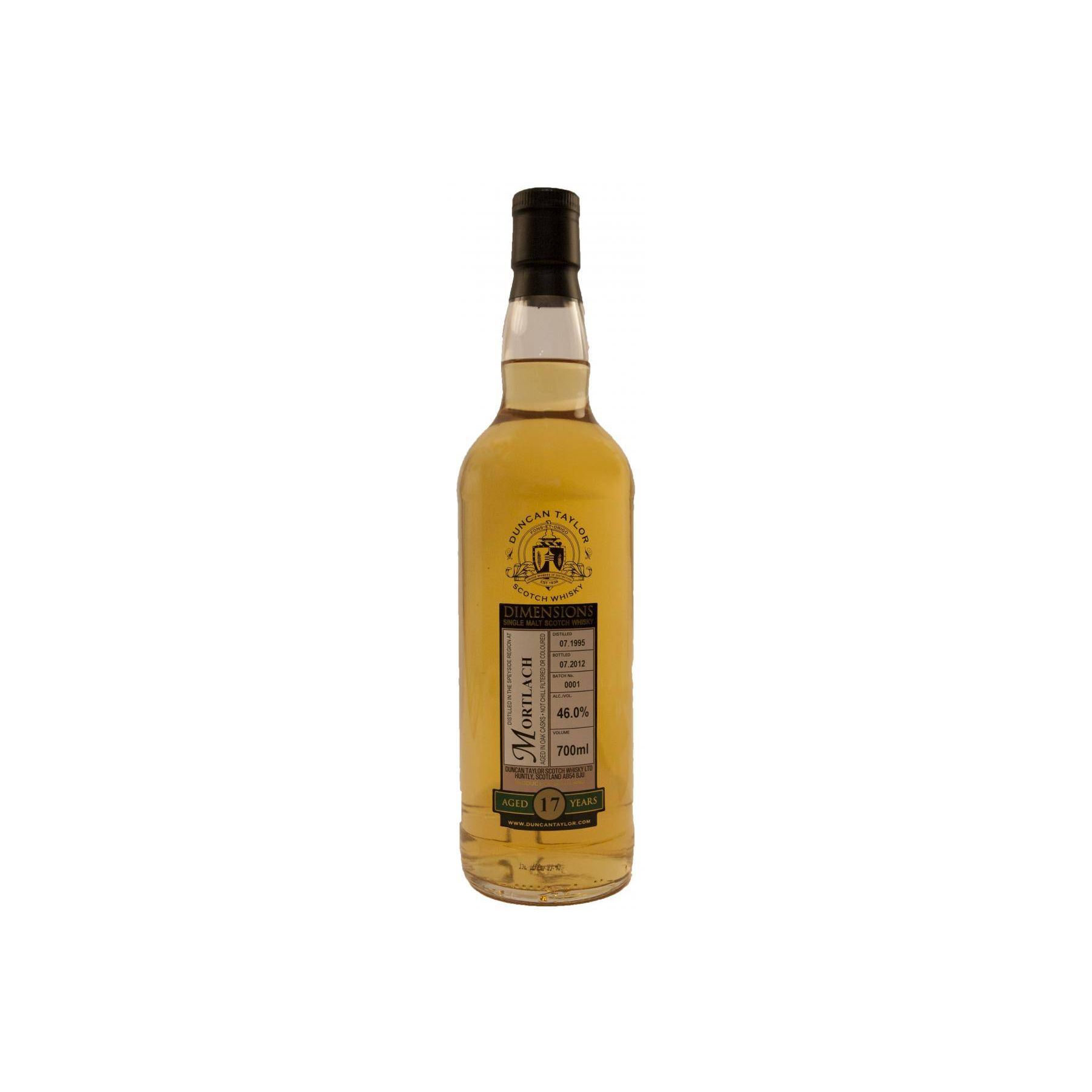 Mortlach Dimensions 1995 17 Years Single Malt Whisky