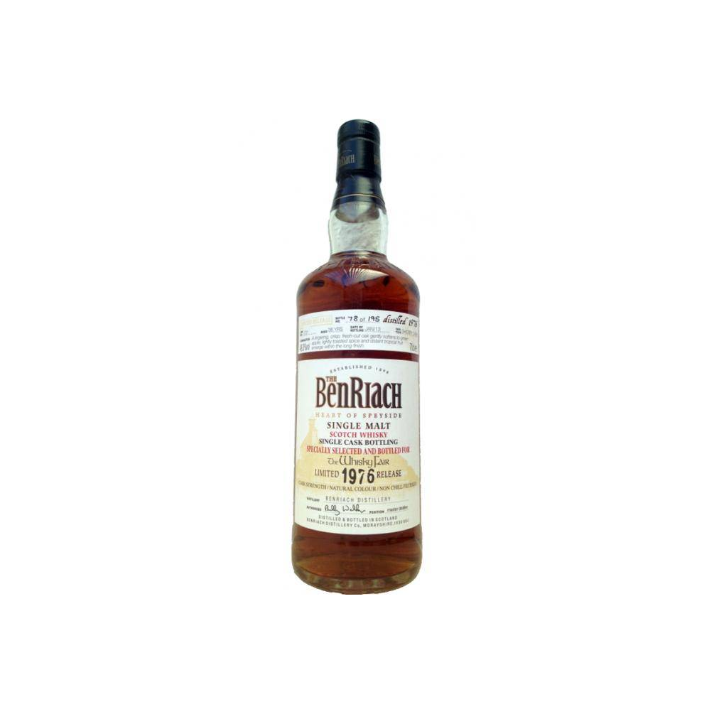 BenRiach Individual Cask Bottling 1976 36 Years Single Malt Whisky
