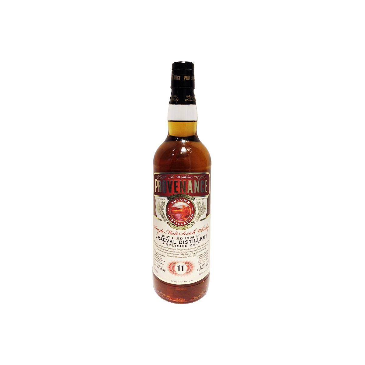 Braeval McGibbon's Provenance 1999 11 Years Single Malt Whisky