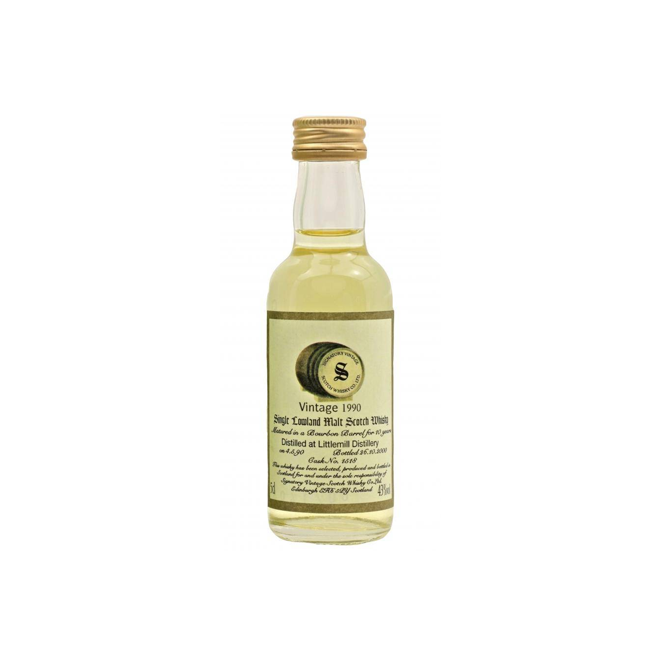 Littlemill 1990 10 Years Single Malt Whisky 2