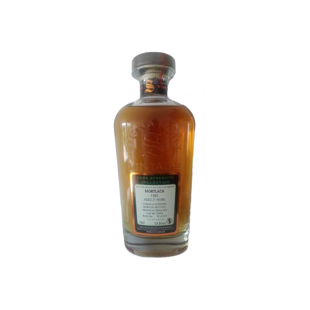 Mortlach Cask Strength Collection 1991 21 Years Single Malt Whisky