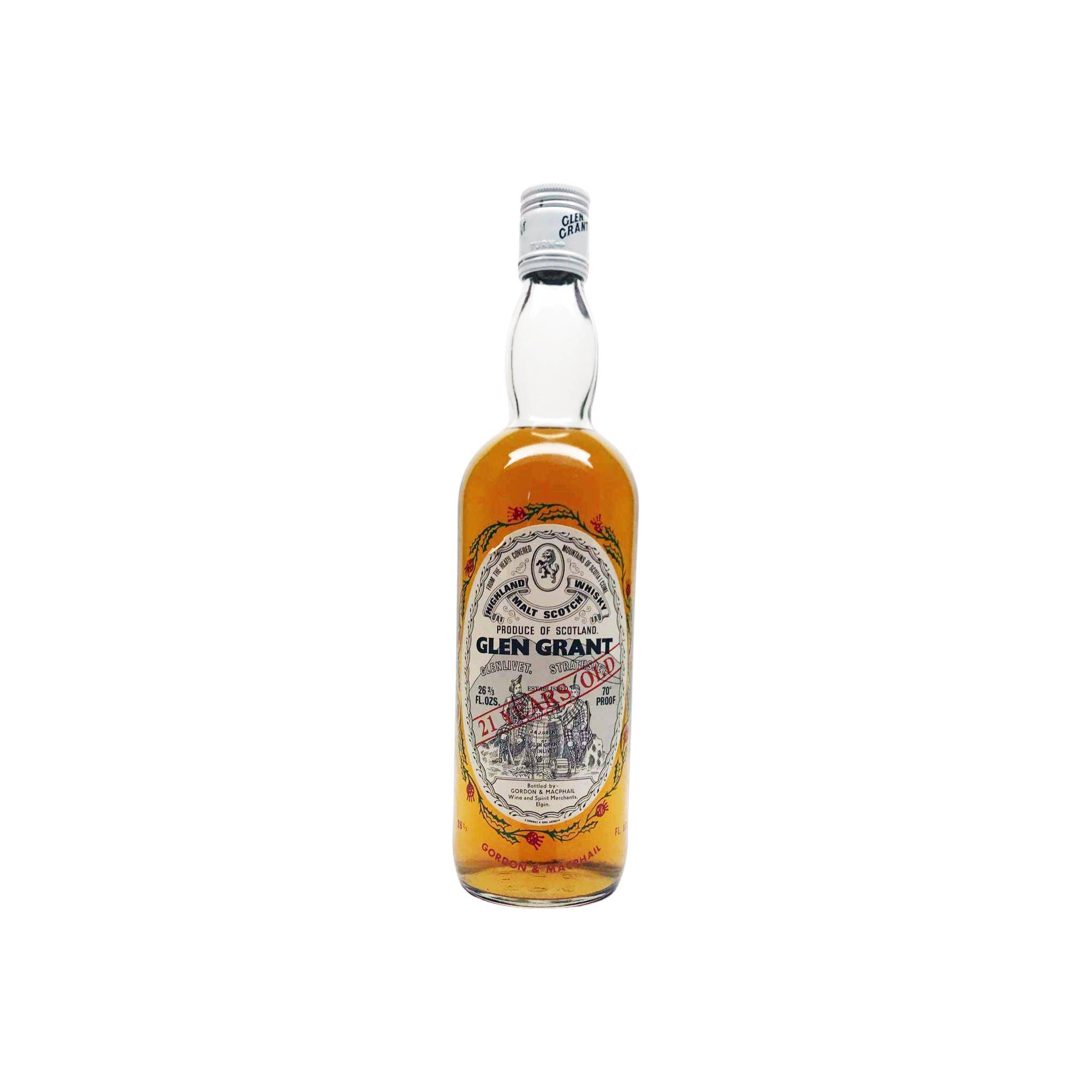 Glen Grant 21 Years Single Malt Whisky