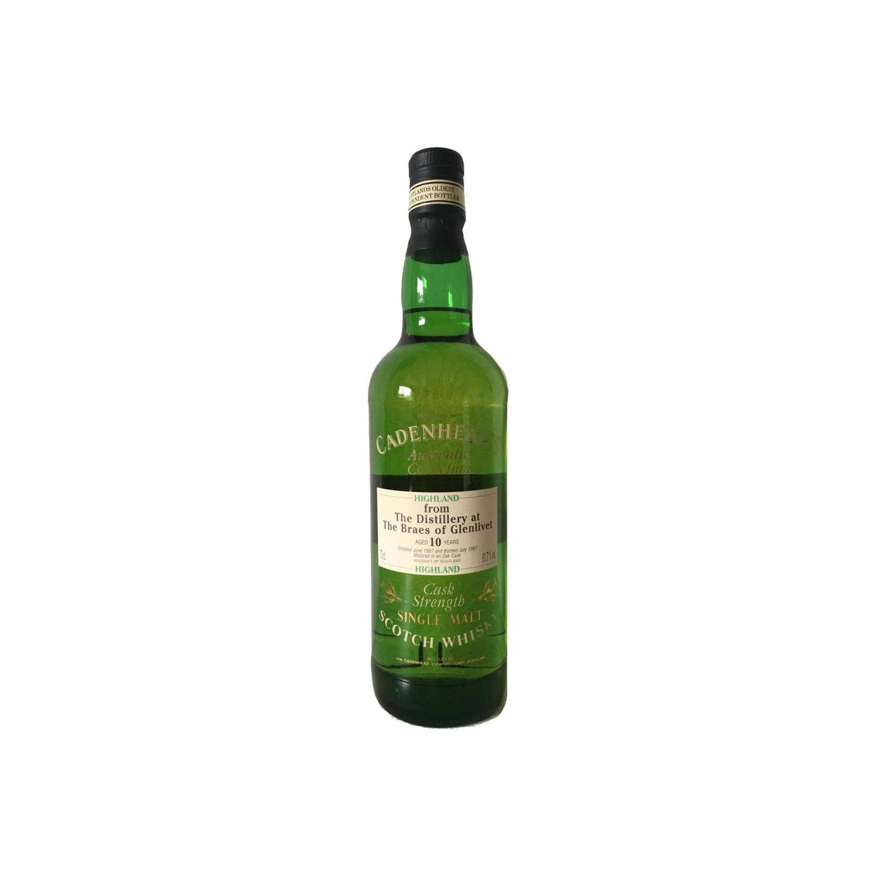 Cadenhead Authentic Collection 1987 10 Years Single Malt Whisky