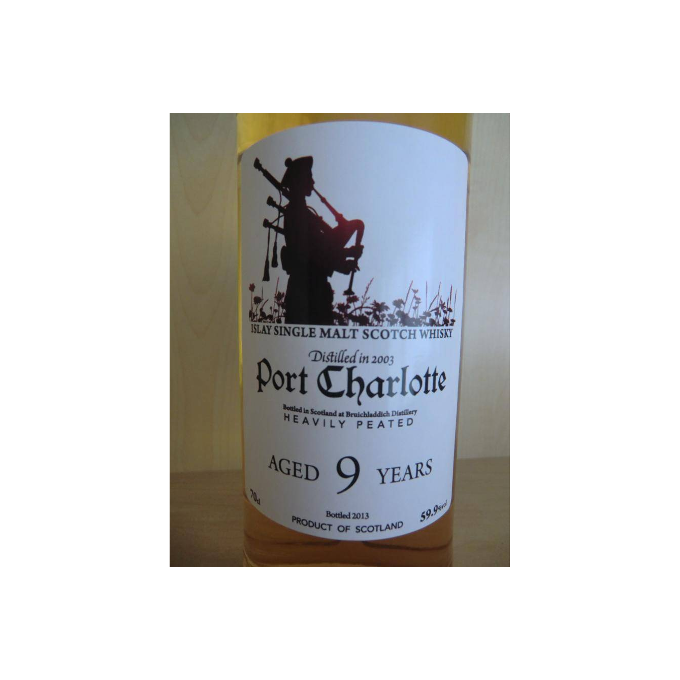 Port Charlotte 2003 9 Years Single Malt Whisky