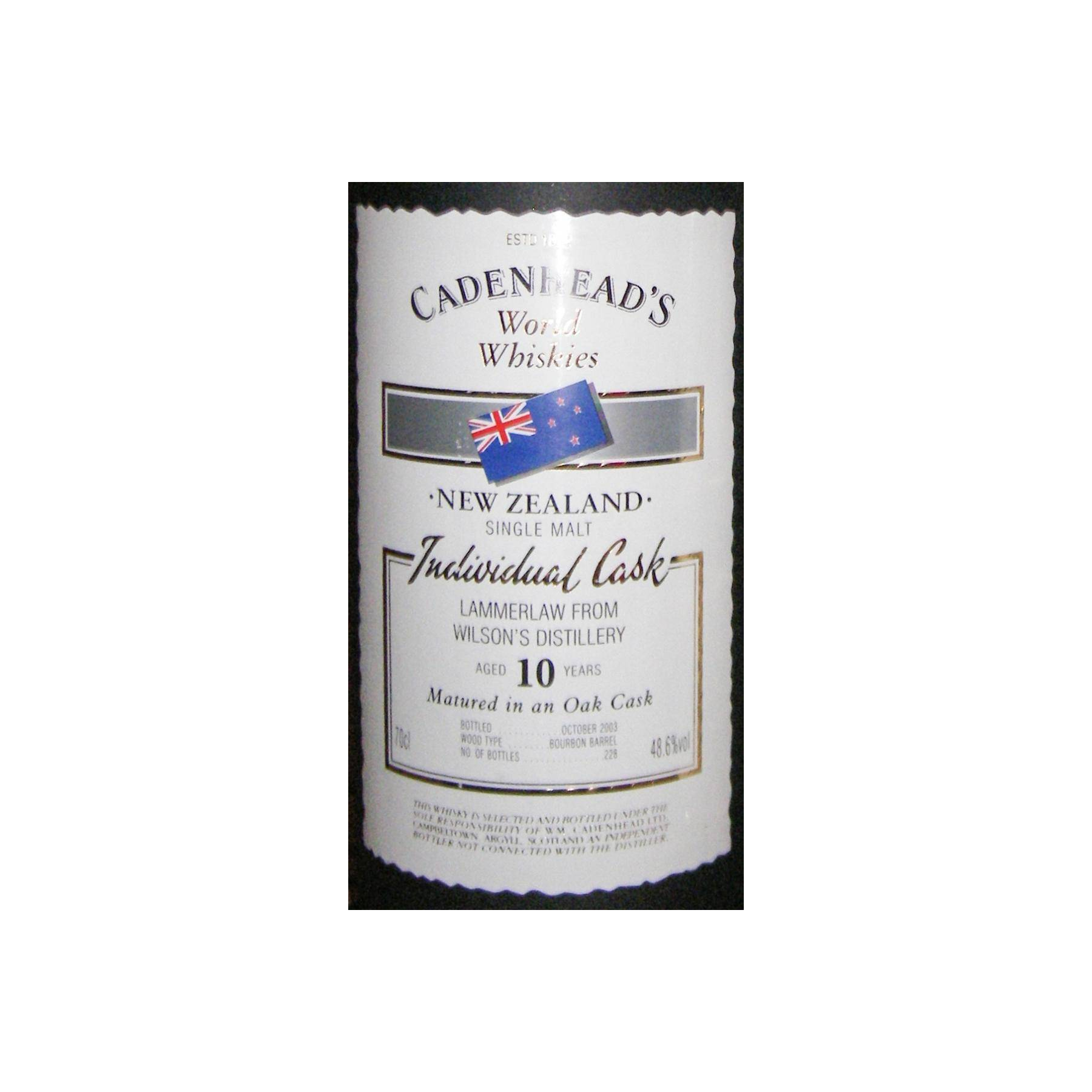 Cadenhead 10 Years Single Malt Whisky