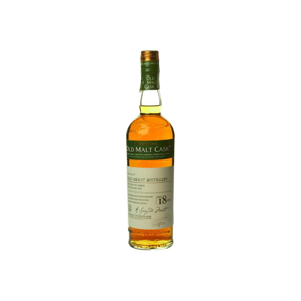 Glen Grant Old Malt Cask 1990 18 Years Single Malt Whisky