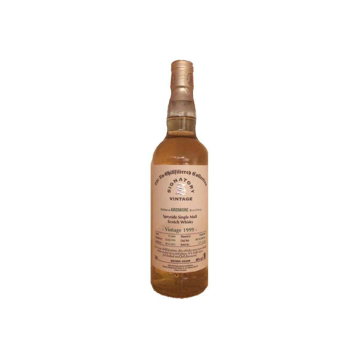 Ardmore The Un-Chillfiltered Collection 1999 12 Years Single Malt Whisky