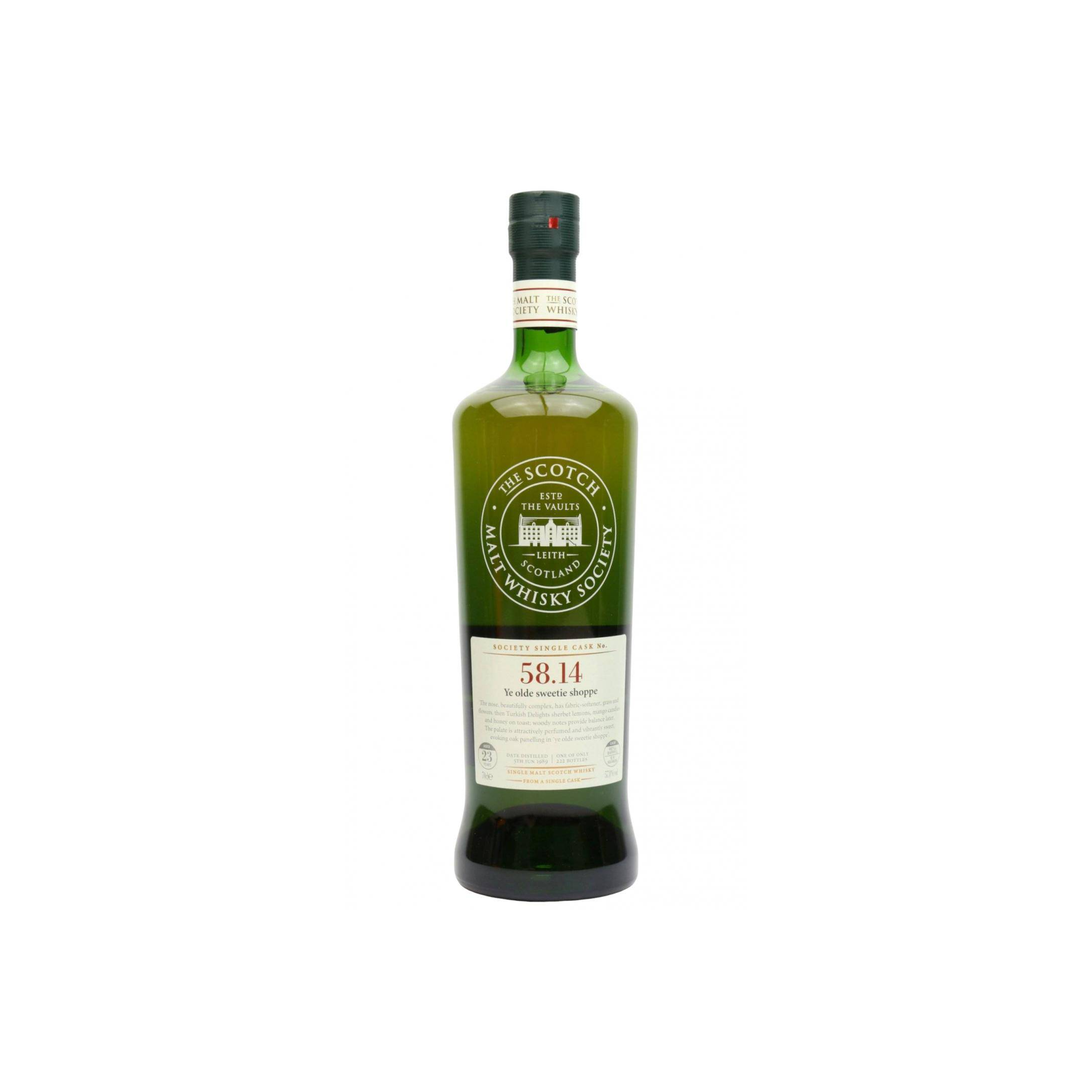 The Scotch Malt Whisky Society 1989 23 Years Single Malt Whisky