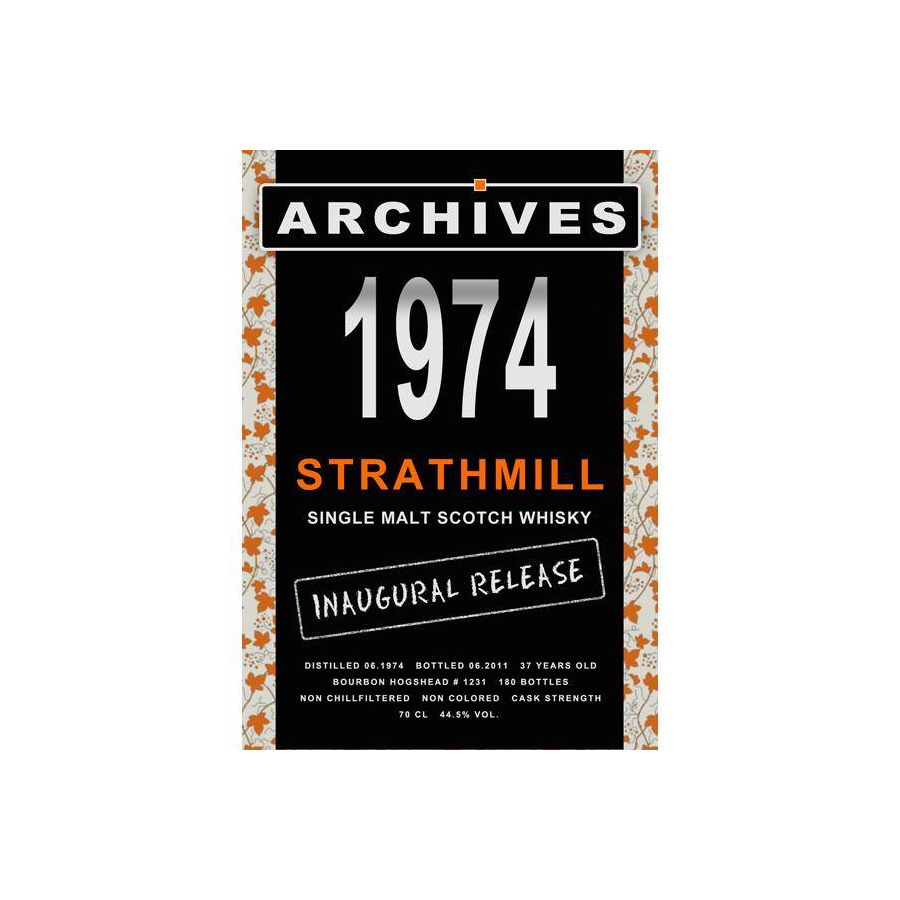 Strathmill 1974 37 Years Single Malt Whisky 2