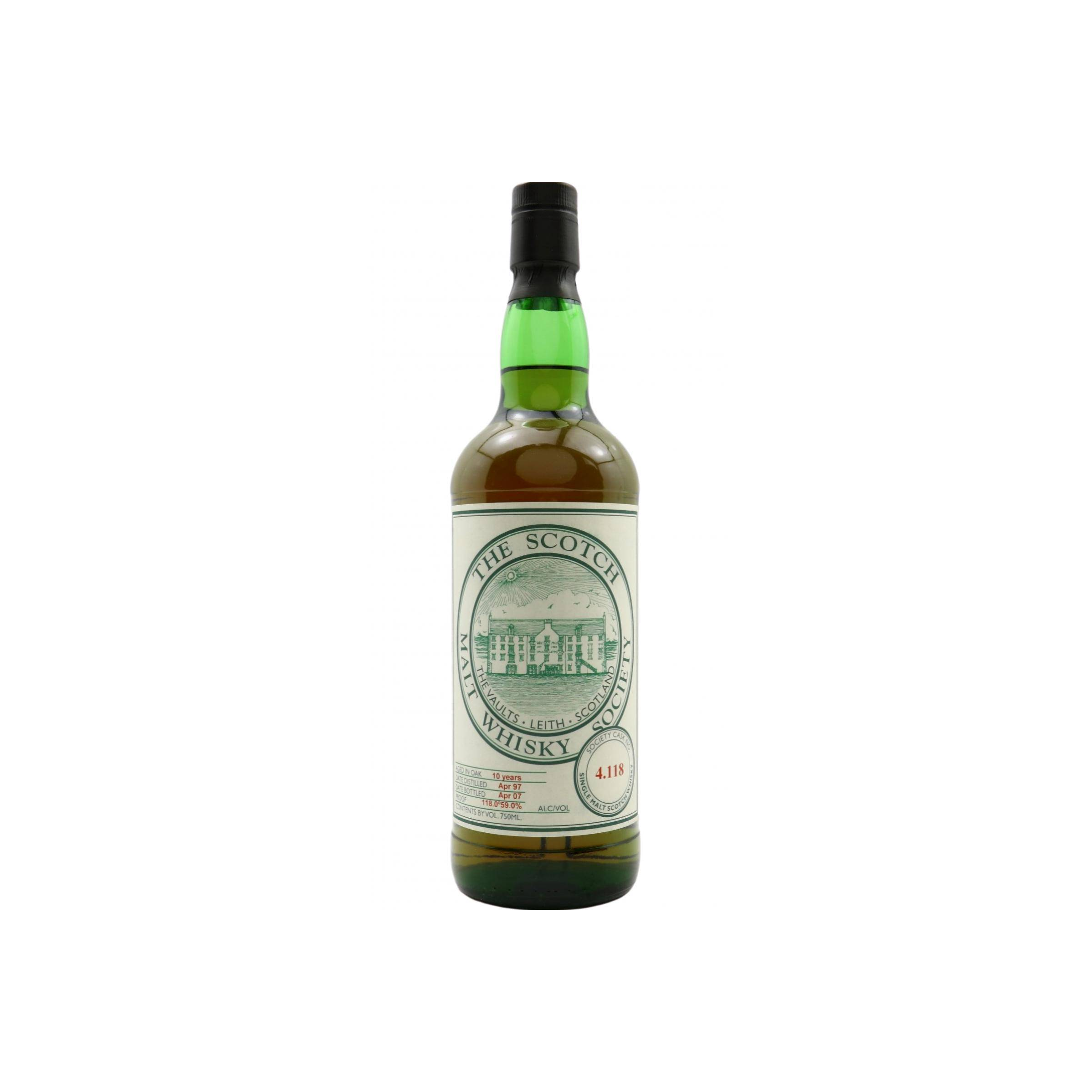 The Scotch Malt Whisky Society 1997 10 Years Single Malt Whisky