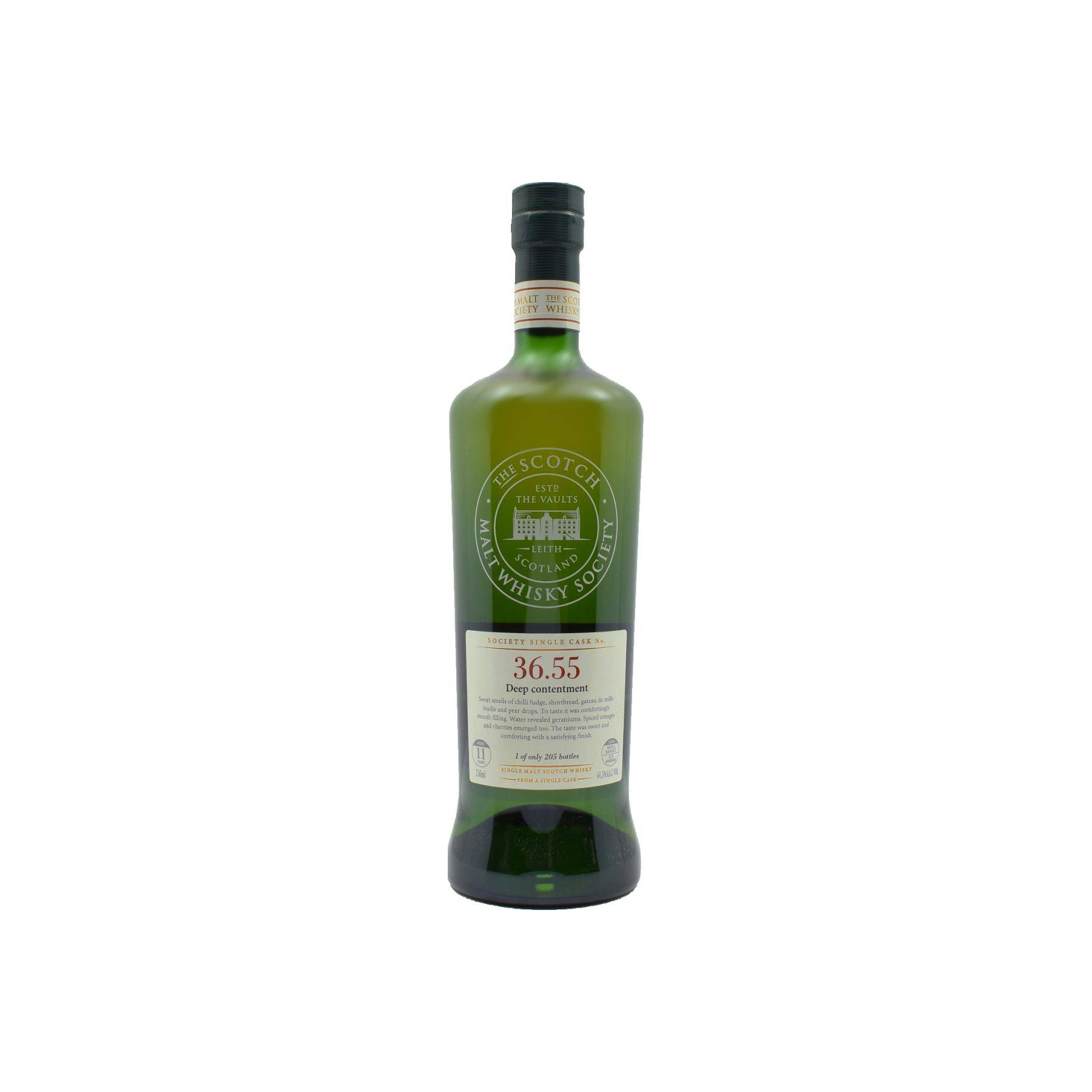 The Scotch Malt Whisky Society 1999 11 Years Single Malt Whisky