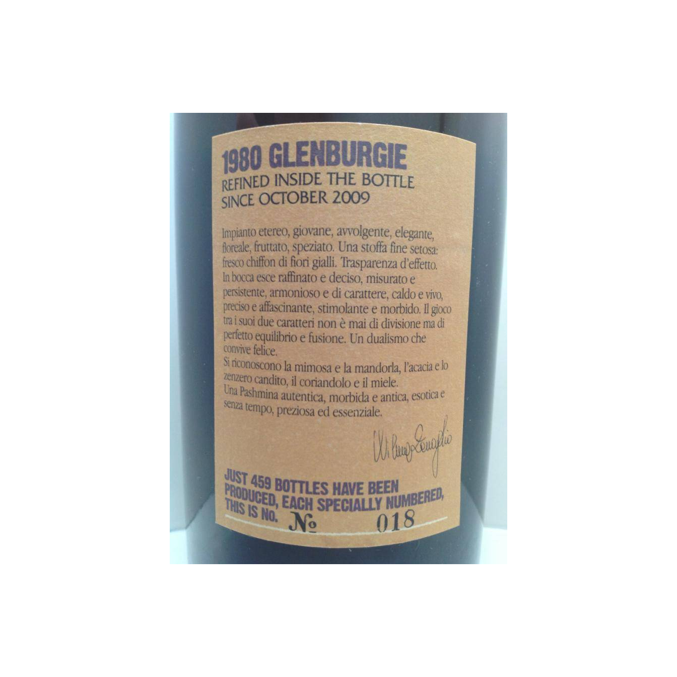 Glenburgie 1980 29 Years Single Malt Whisky 3