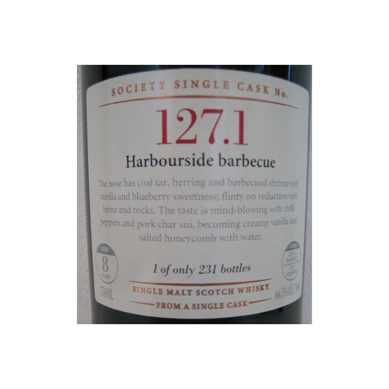 The Scotch Malt Whisky Society 2001 8 Years Single Malt Whisky 2