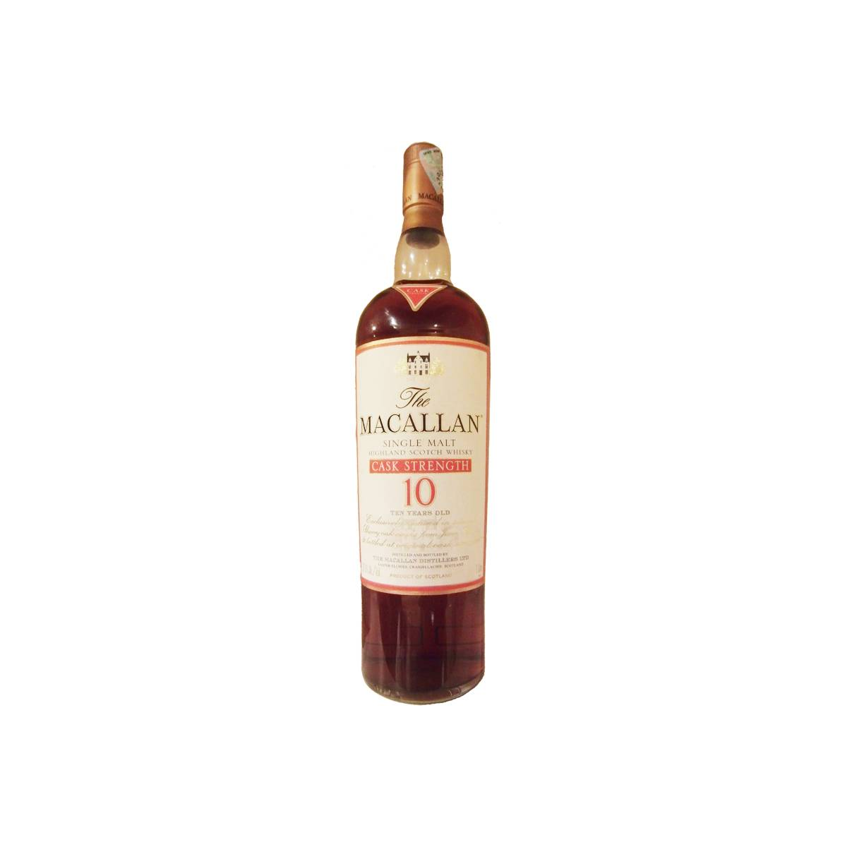 The Macallan Cask Strength Collection 10 Years Single Malt Whisky