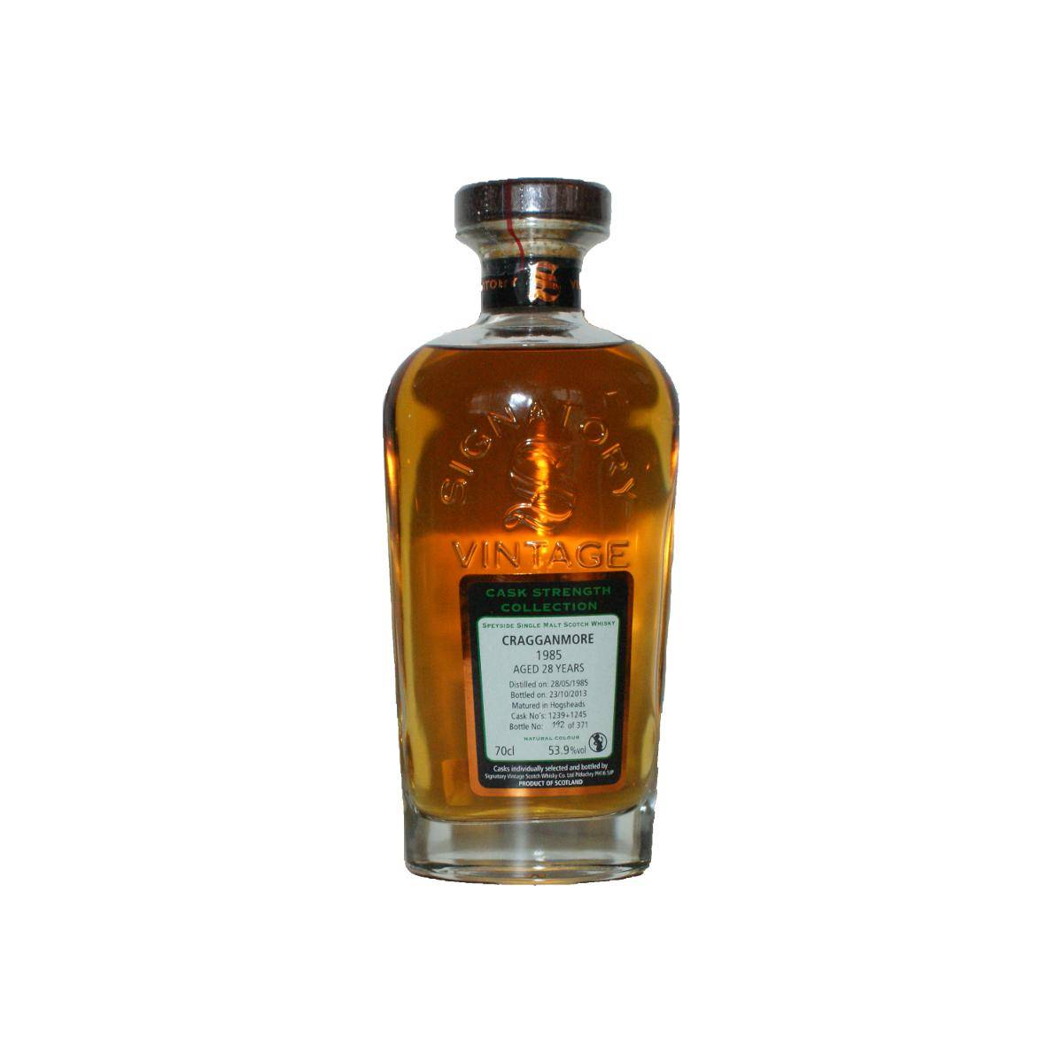 Cragganmore Cask Strength Collection 1985 28 Years Single Malt Whisky
