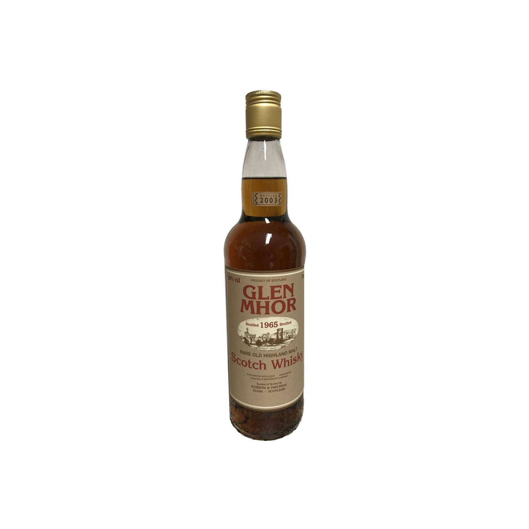 Glen Mhor Licensed Bottling 1965 38 Years Single Malt Whisky
