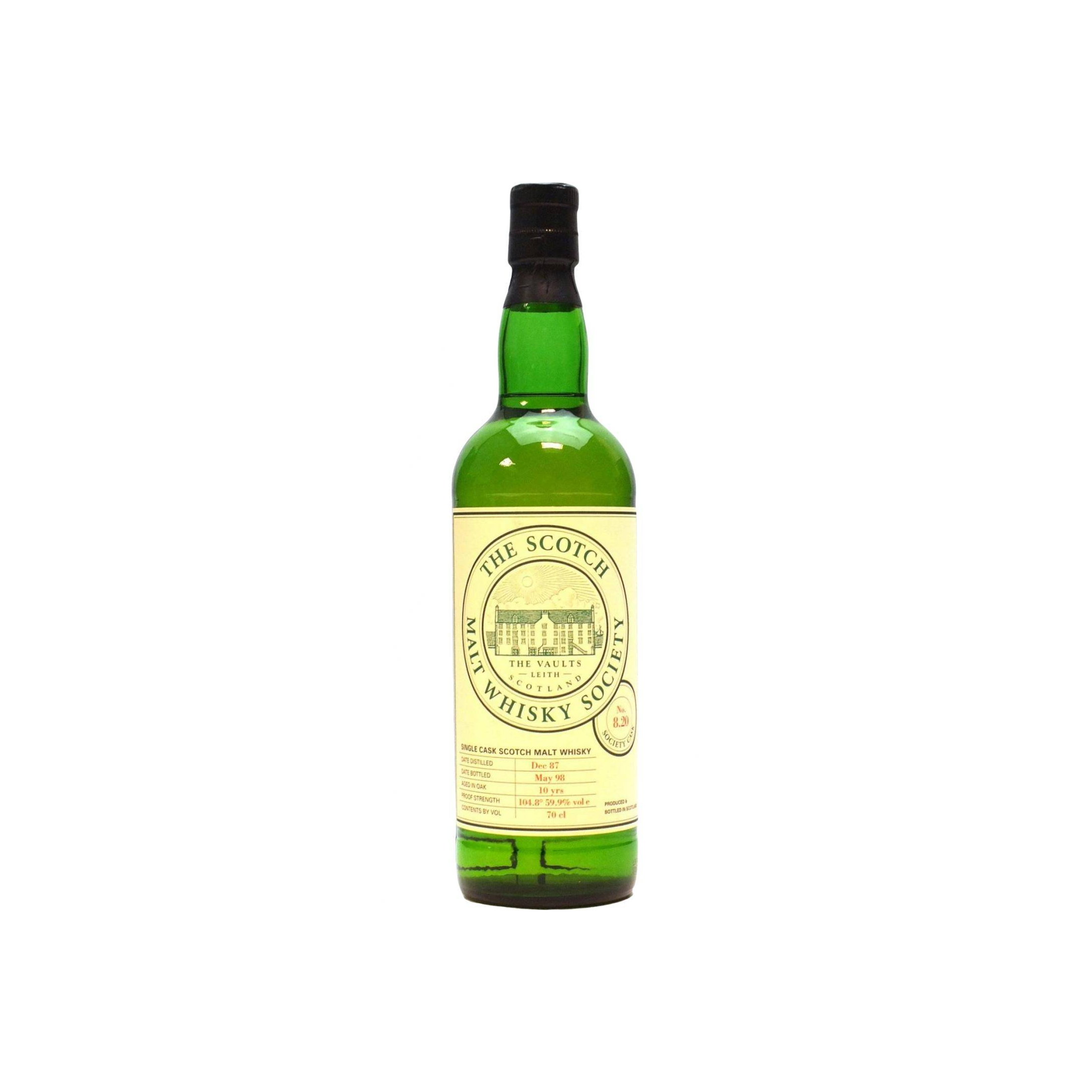 The Scotch Malt Whisky Society 1987 10 Years Single Malt Whisky