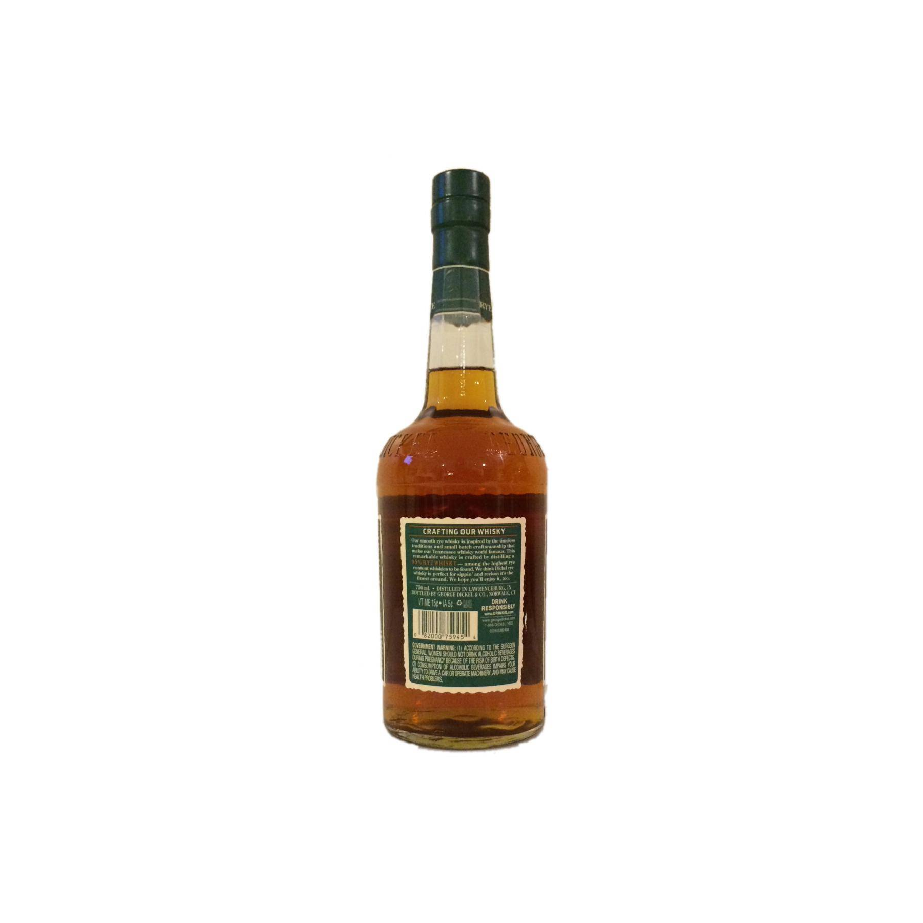 George Dickel Rye Whisky 2