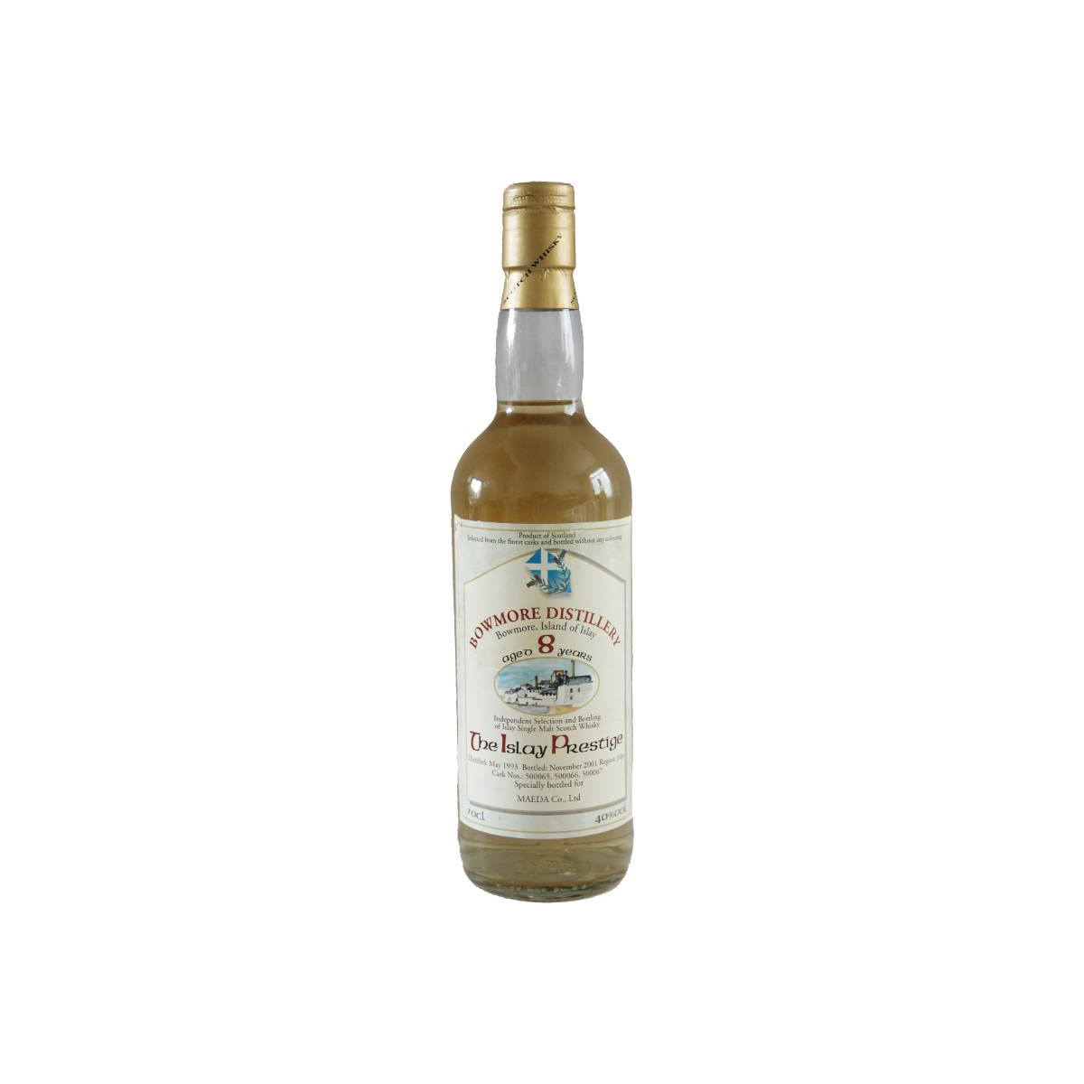 Bowmore 1993 8 Years Single Malt Whisky