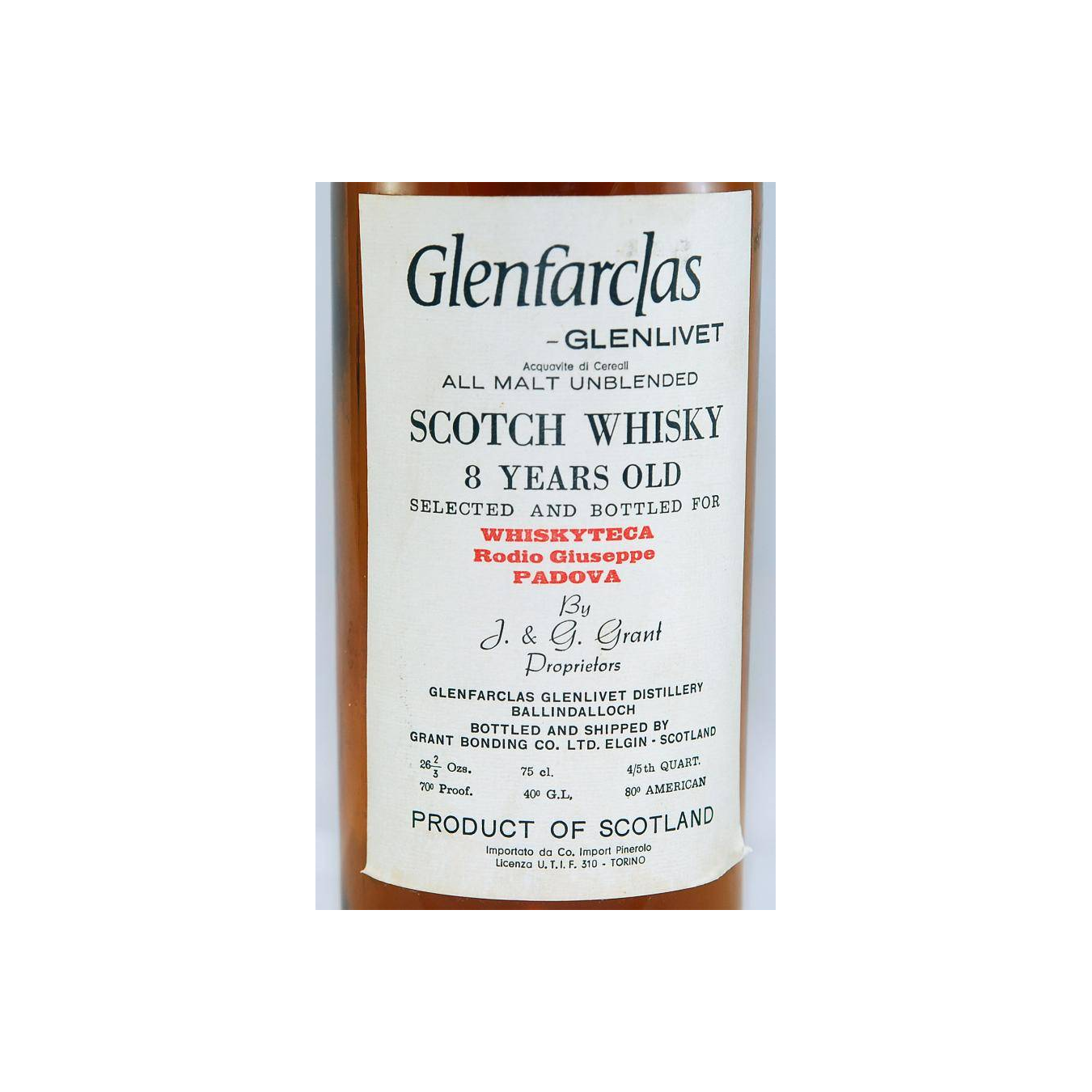 Glenfarclas 8 Years Single Malt Whisky 2