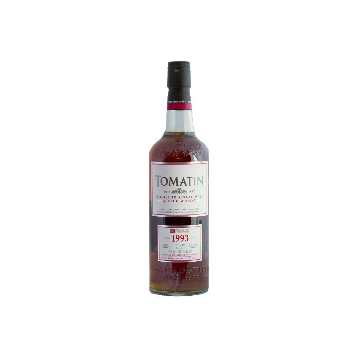 Tomatin Single Cask 1993 20 Years Single Malt Whisky