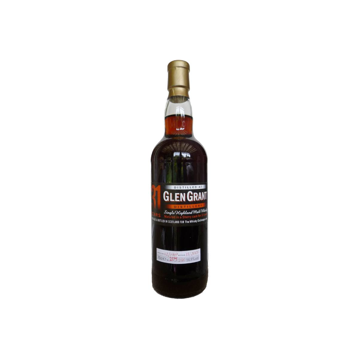 Glen Grant 1969 31 Years Single Malt Whisky