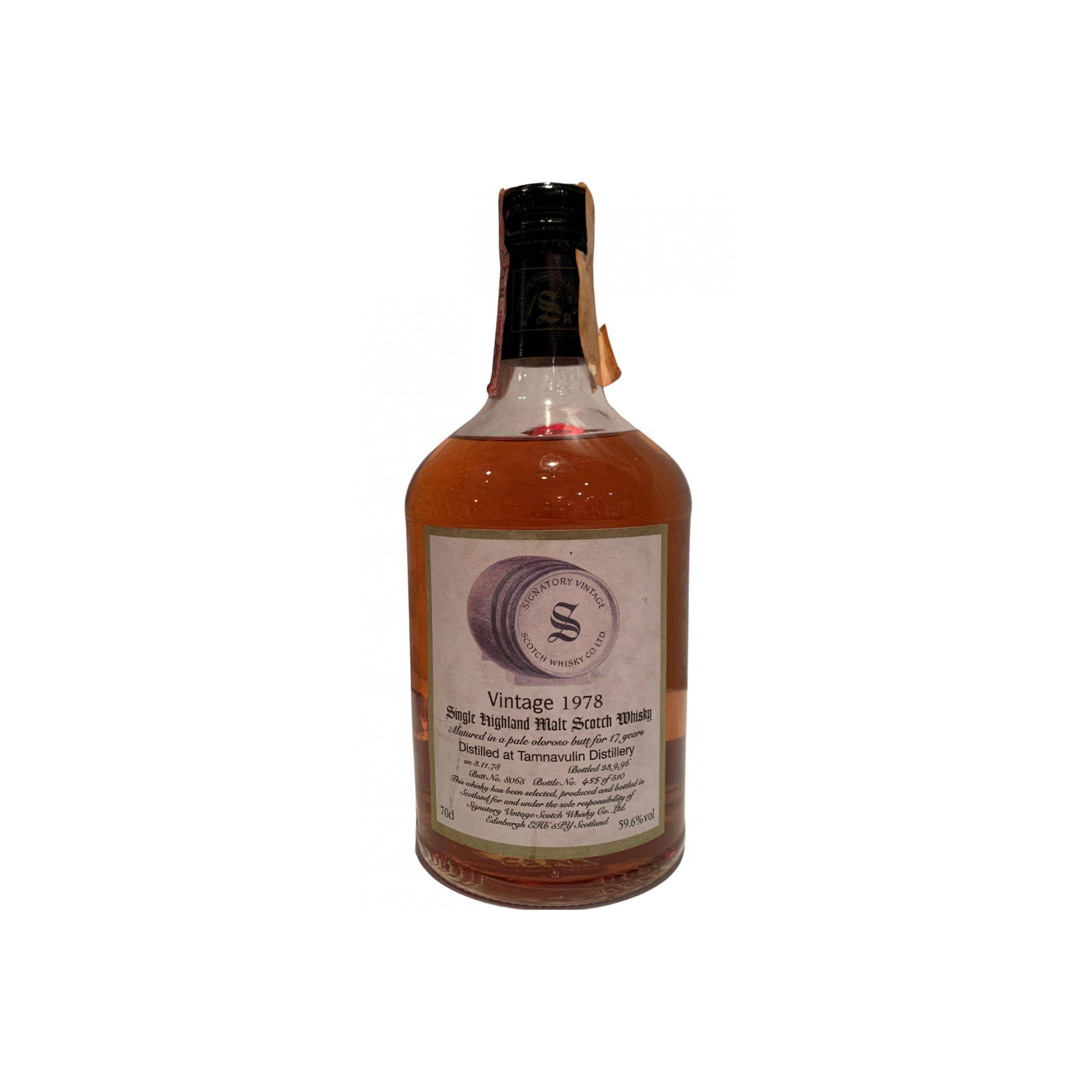 Tamnavulin Vintage Collection - Dumpy 1978 17 Years Single Malt Whisky