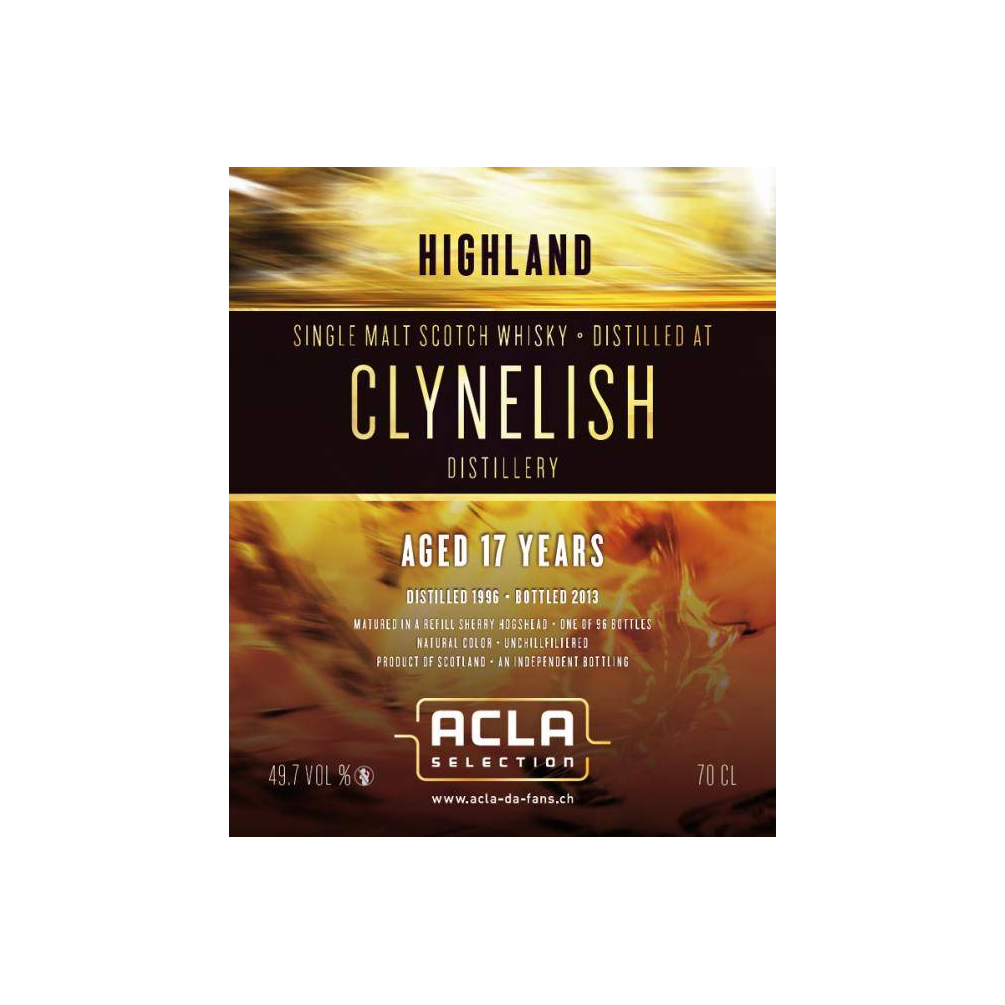 Clynelish 1996 17 Years Single Malt Whisky 2