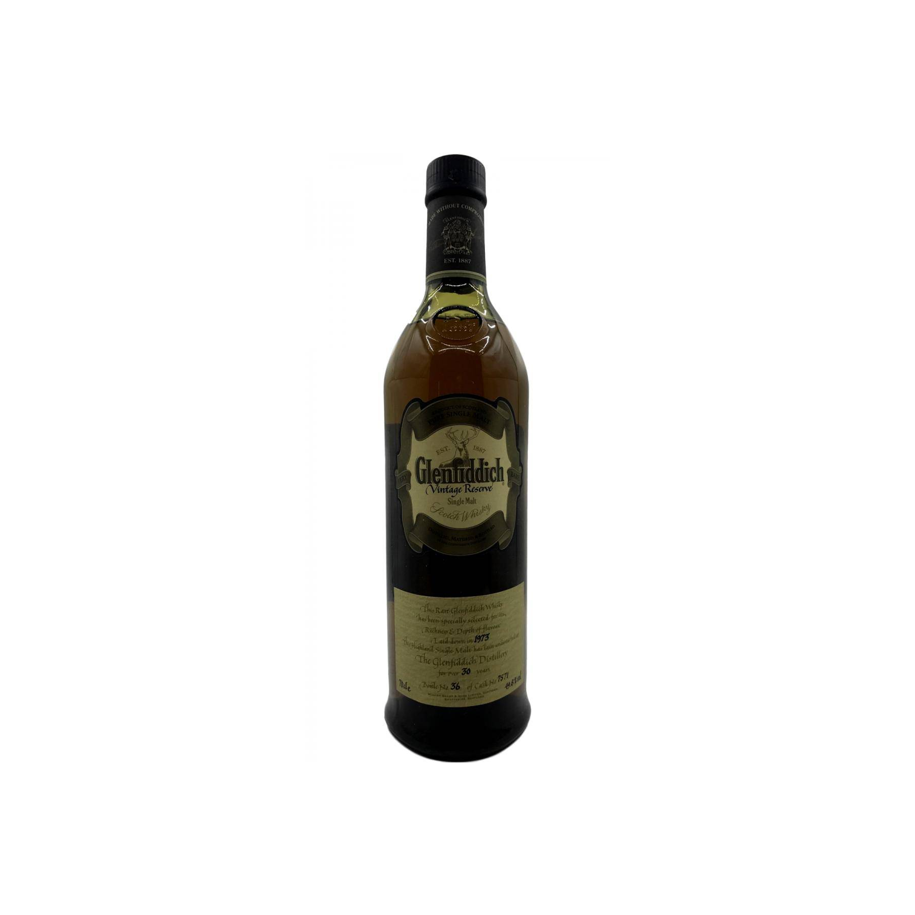 Glenfiddich 1973 30 Years Single Malt Whisky
