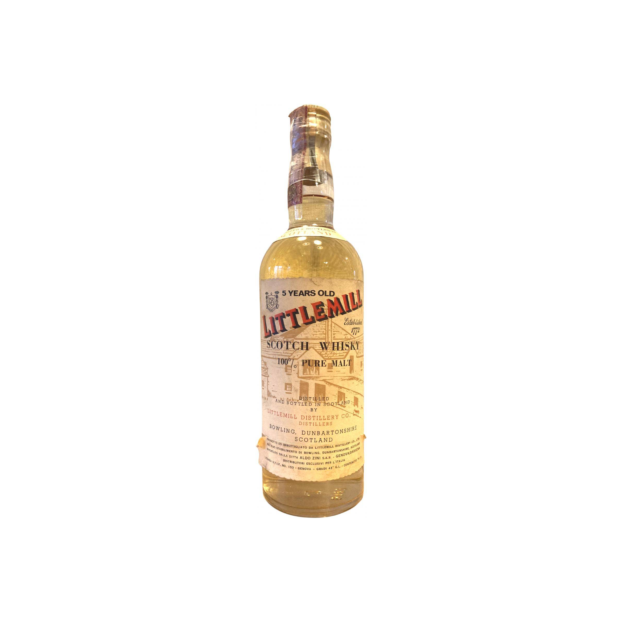 Littlemill 5 Years Single Malt Whisky