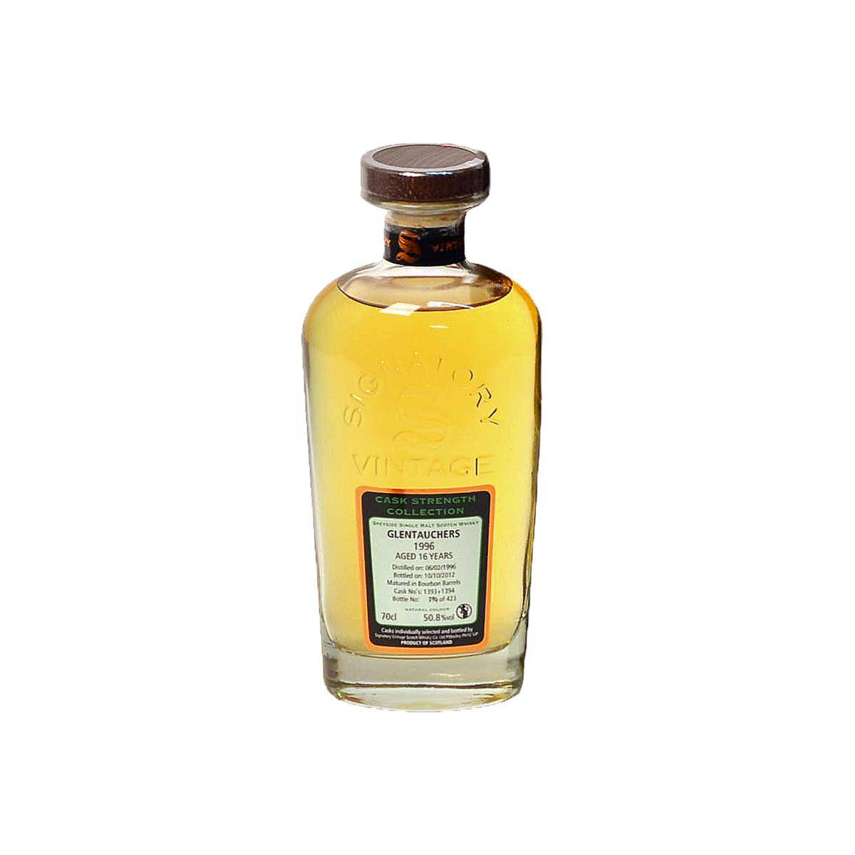 Glentauchers Cask Strength Collection 1996 16 Years Single Malt Whisky