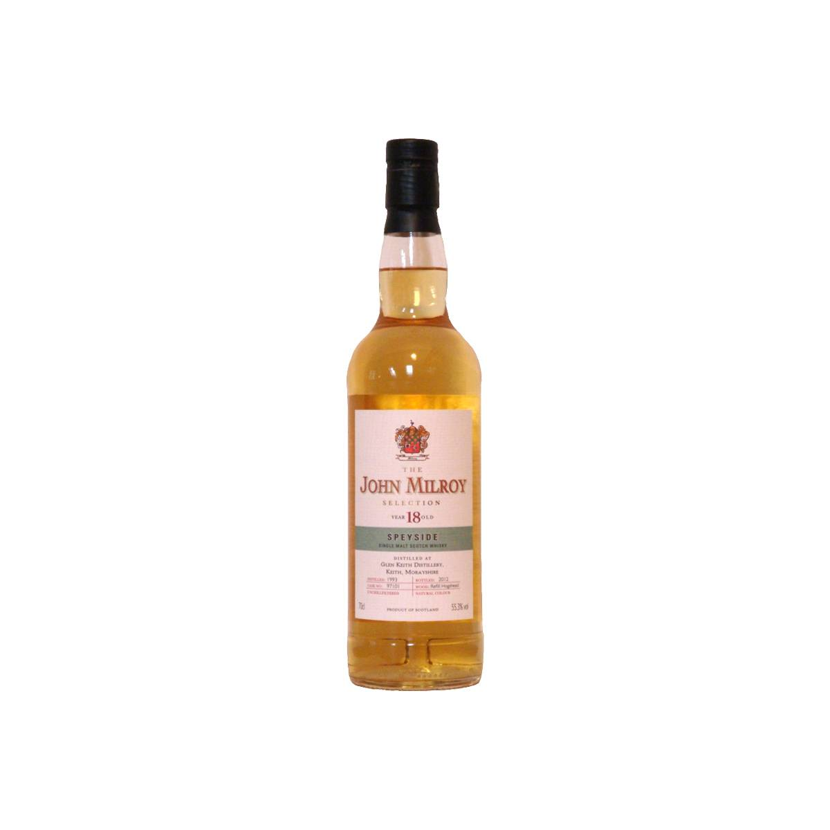 Glen Keith 1993 18 Years Single Malt Whisky