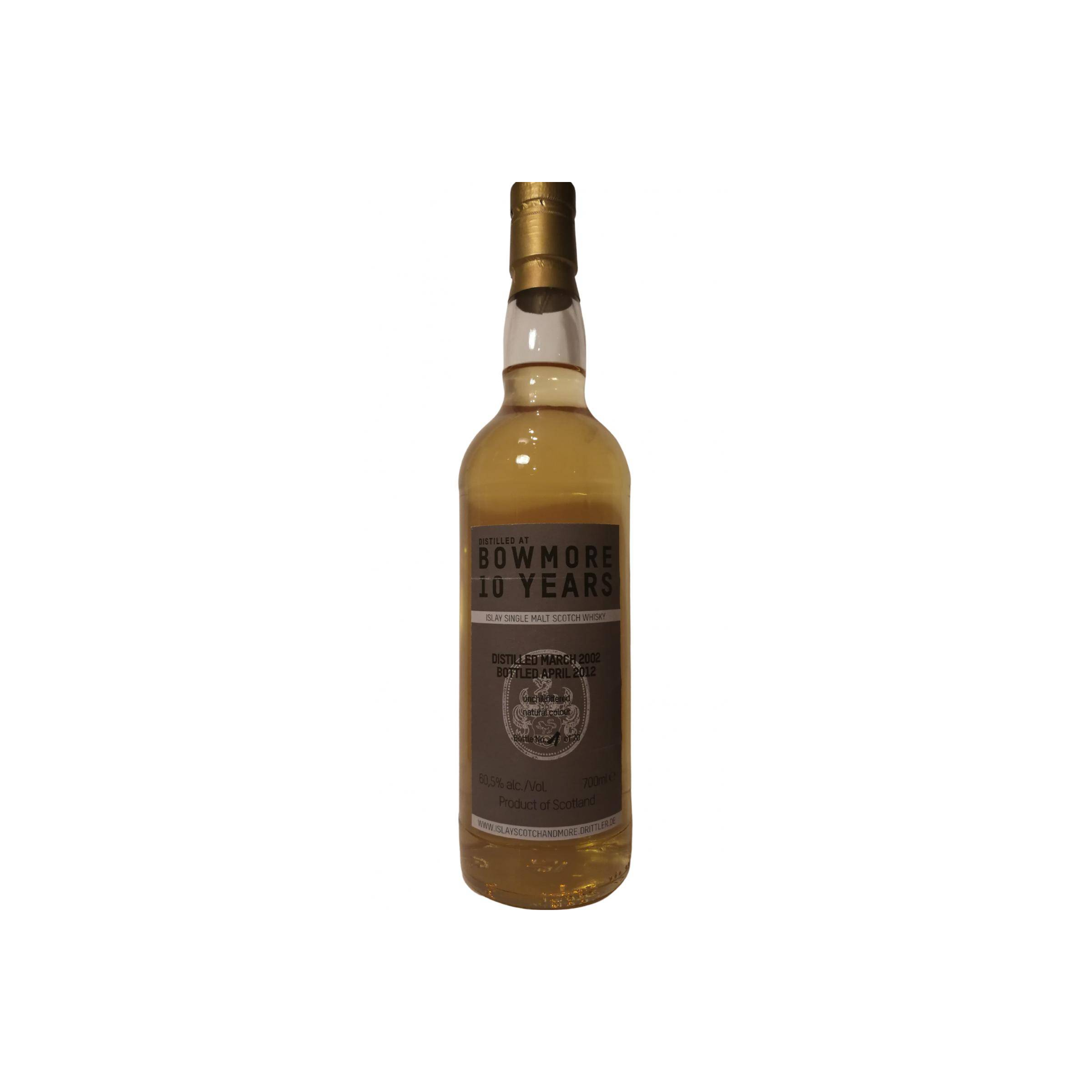 Bowmore 2002 10 Years Single Malt Whisky