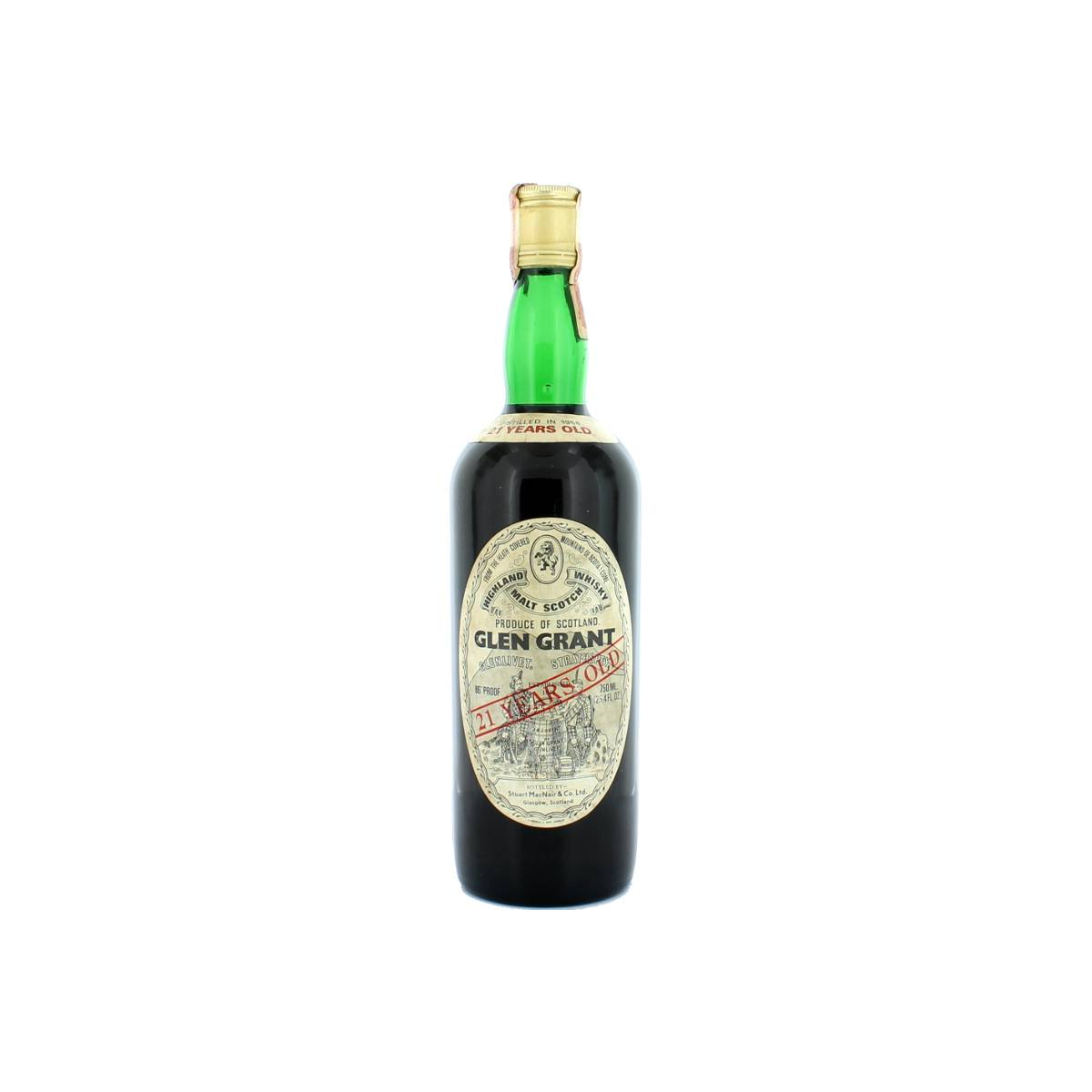 Glen Grant 1958 21 Years Single Malt Whisky