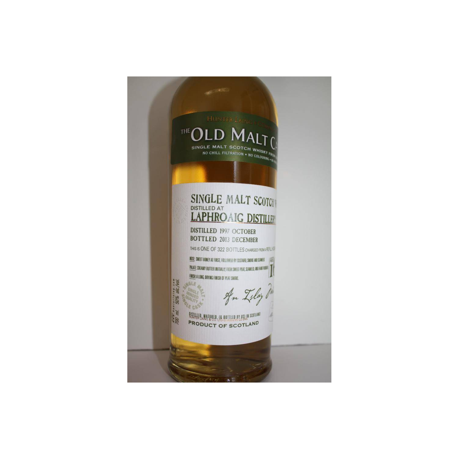 Laphroaig Old Malt Cask 1997 16 Years Single Malt Whisky 3
