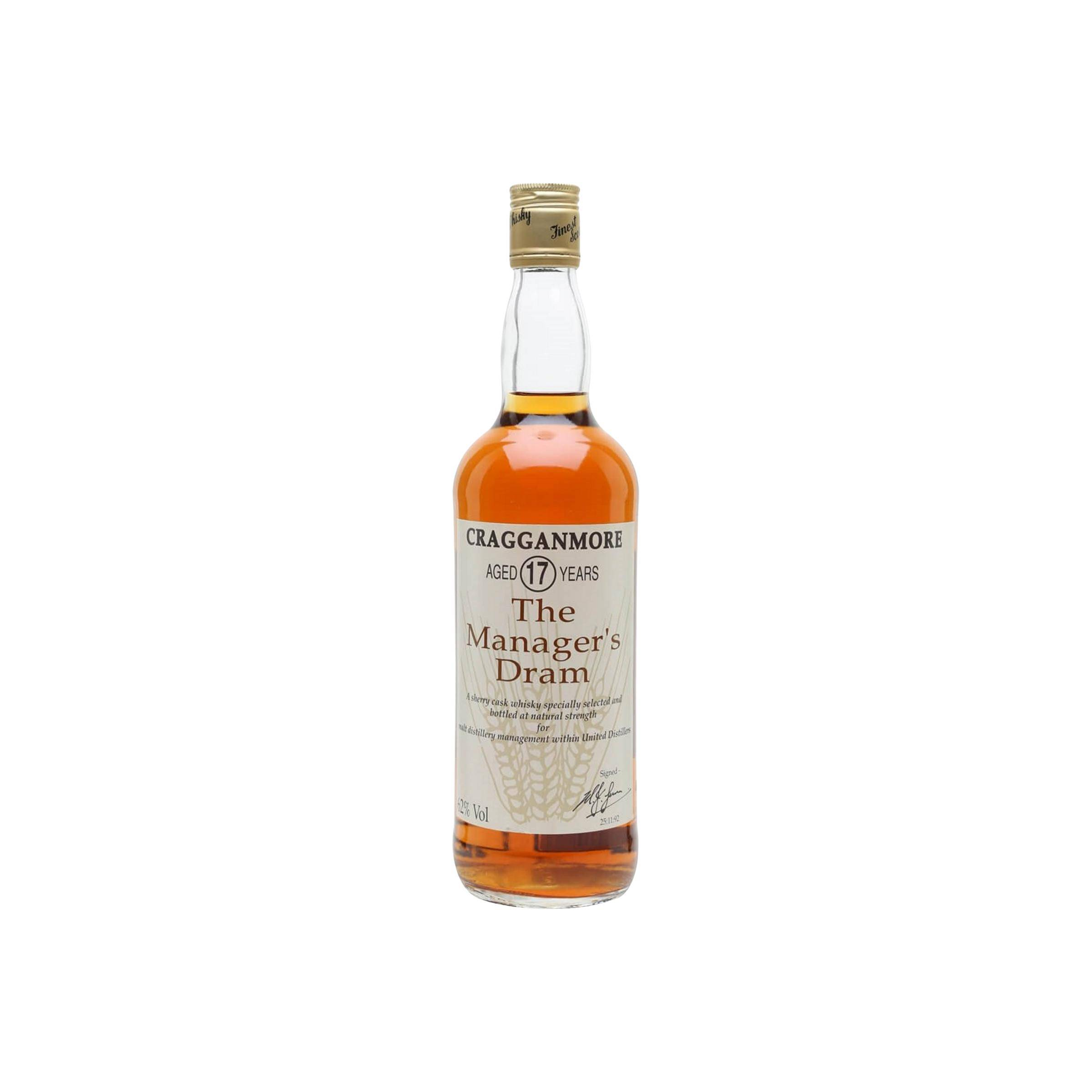 Cragganmore 17 Years Single Malt Whisky