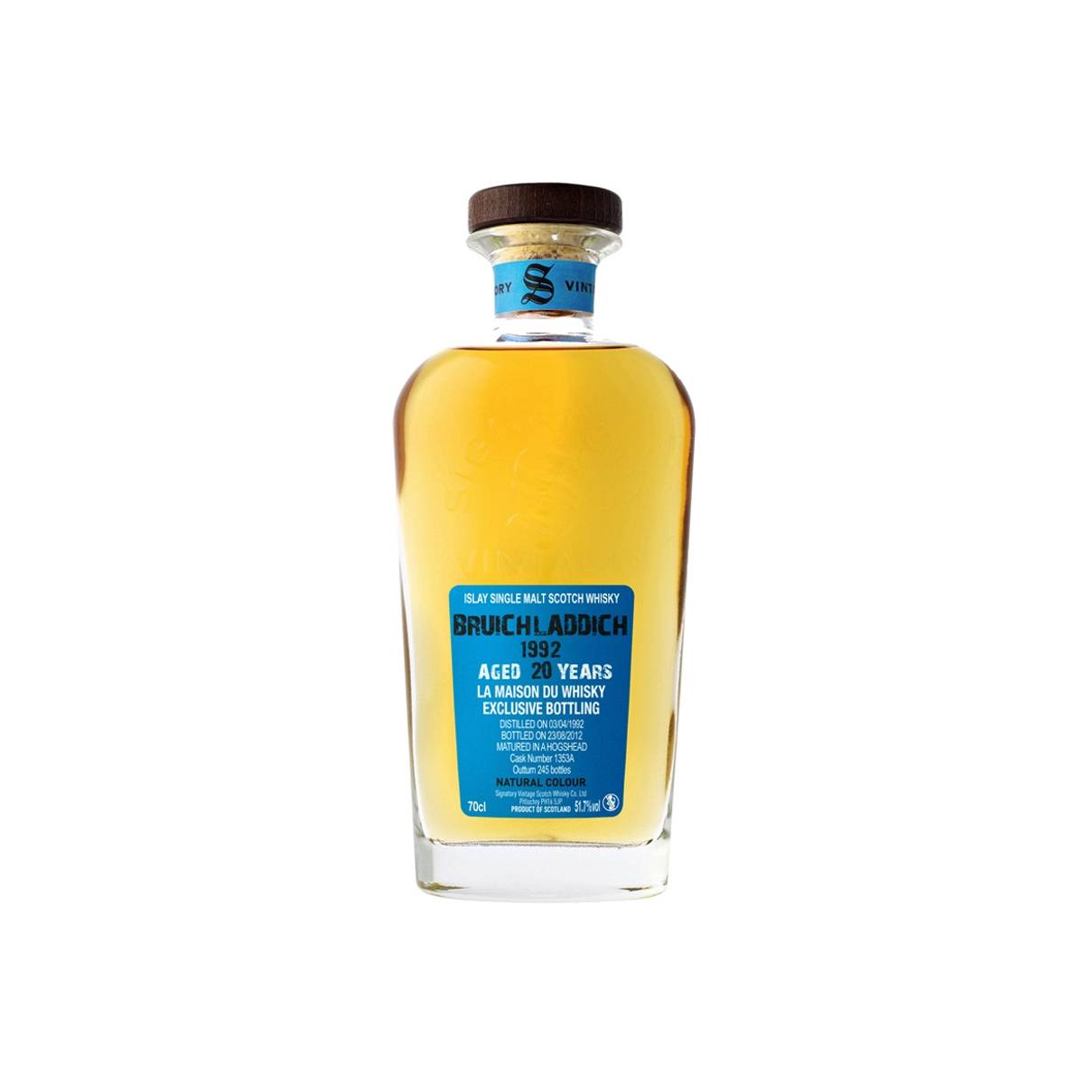 Bruichladdich Cask Strength Collection 1992 20 Years Single Malt Whisky