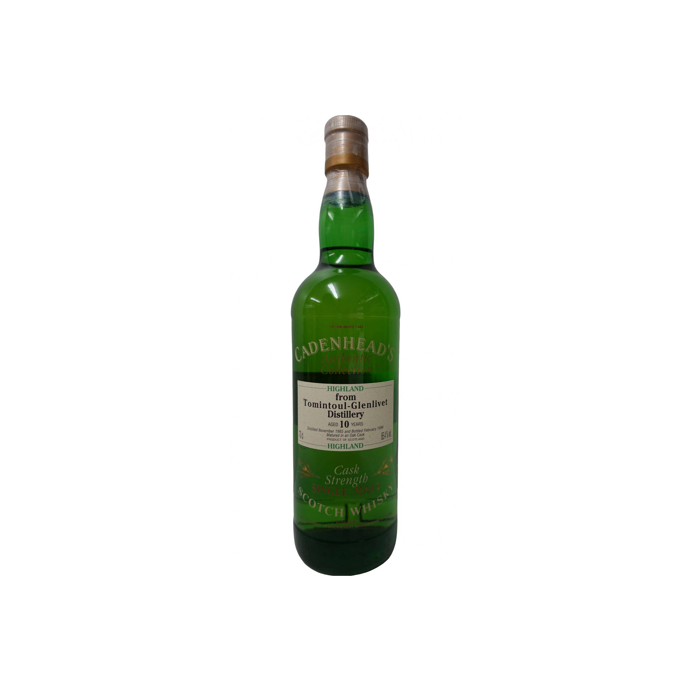 Tomintoul Authentic Collection 1985 10 Years Single Malt Whisky