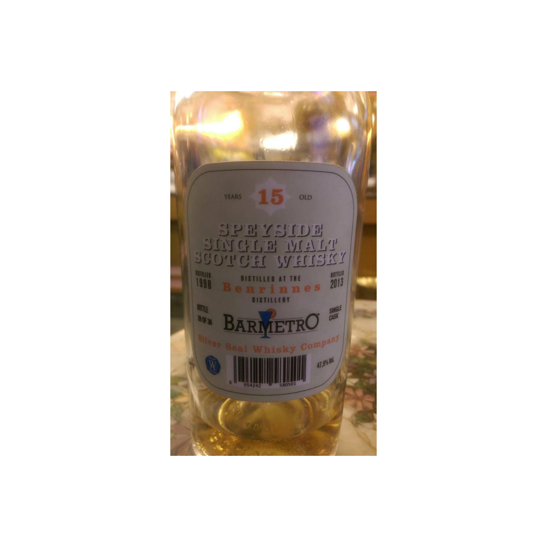 Benrinnes 1998 15 Years Single Malt Whisky 3
