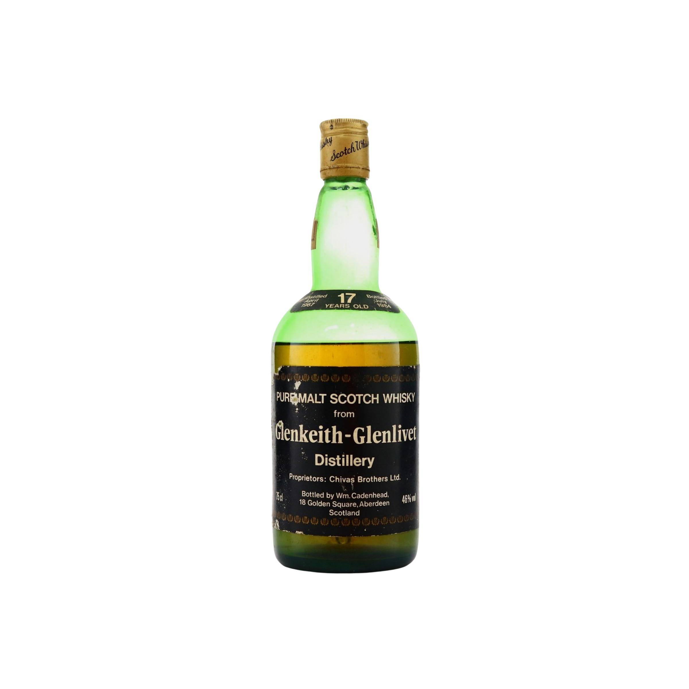 Glen Keith 1967 17 Years Single Malt Whisky