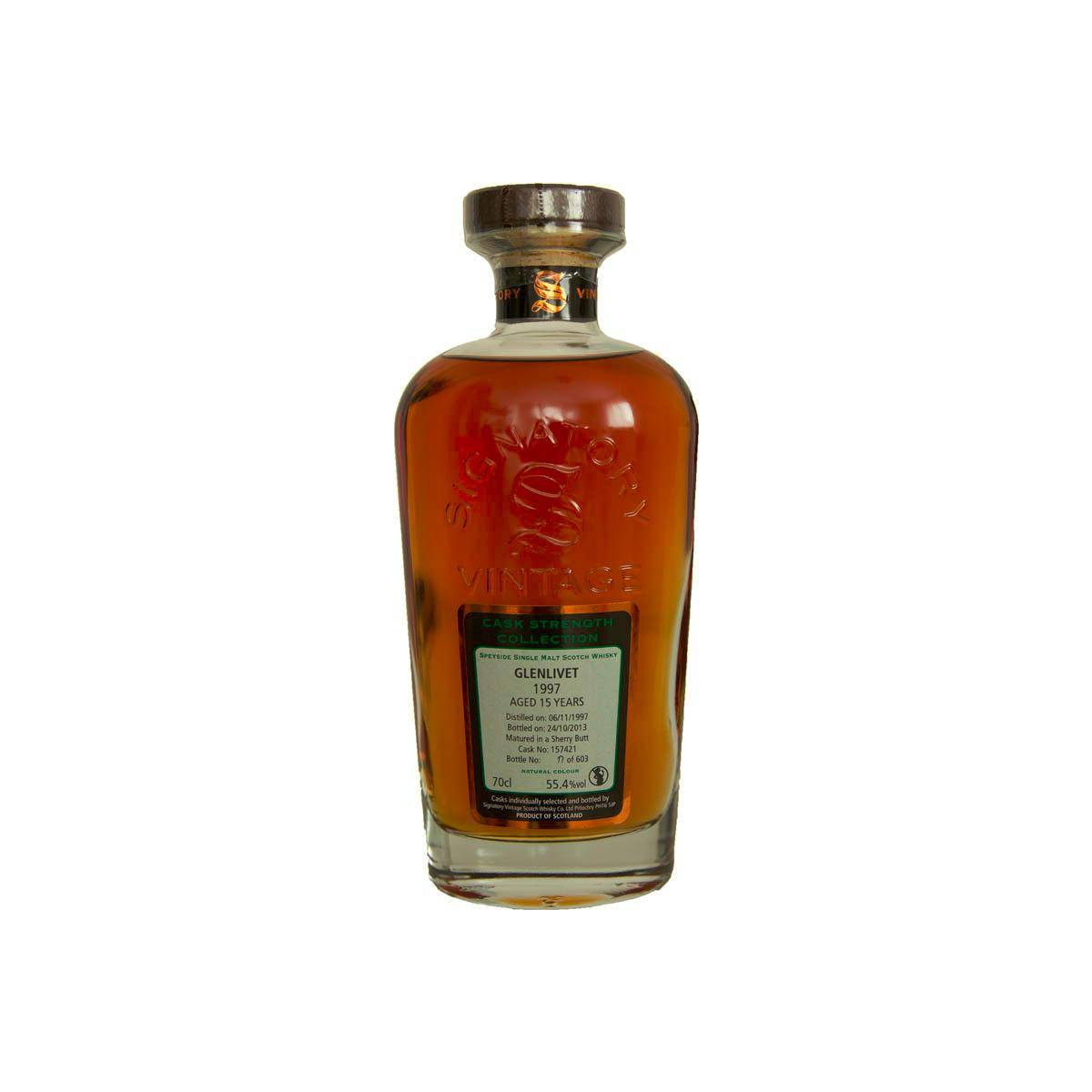 The Glenlivet Cask Strength Collection 1997 15 Years Single Malt Whisky