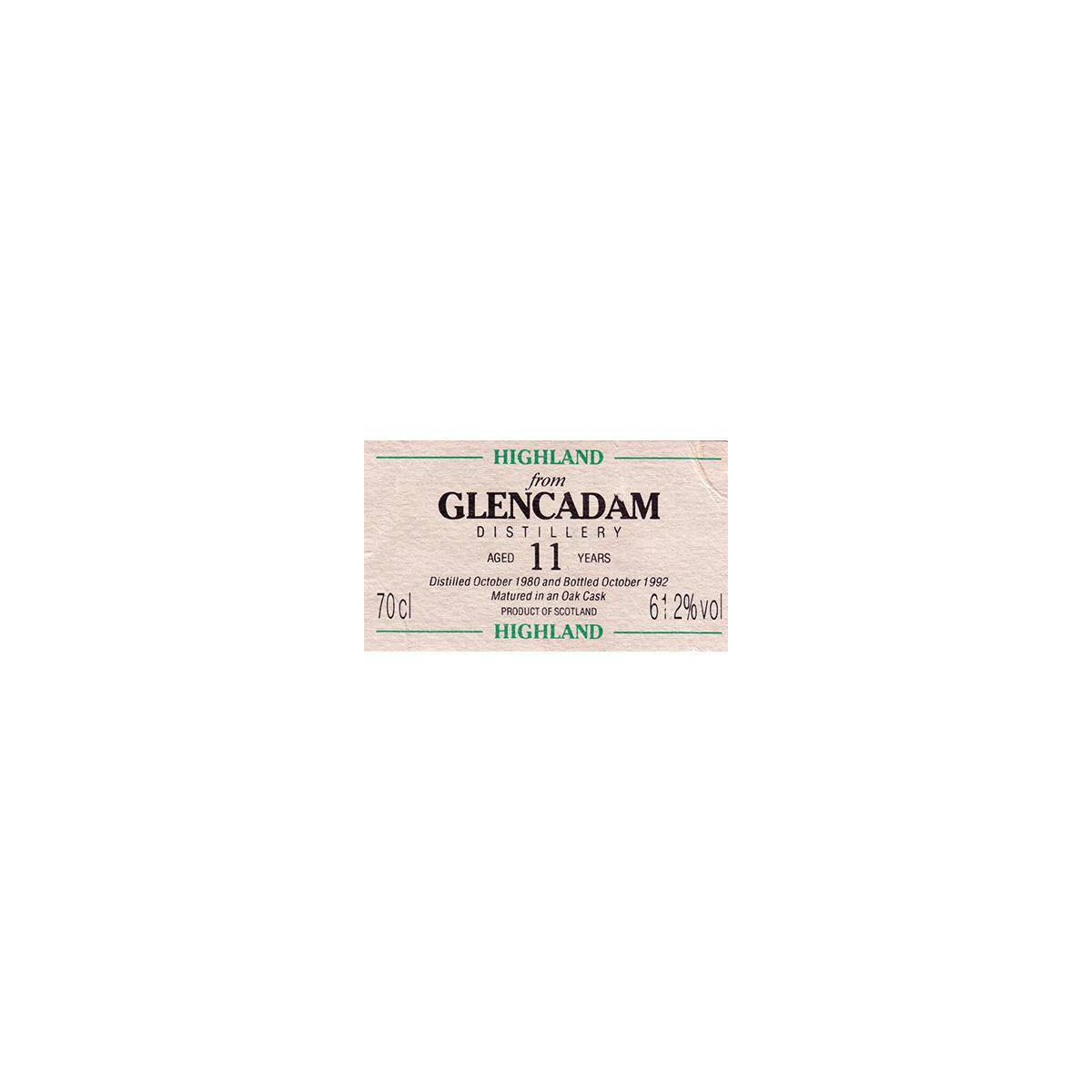 Glencadam Authentic Collection 1980 11 Years Single Malt Whisky 3