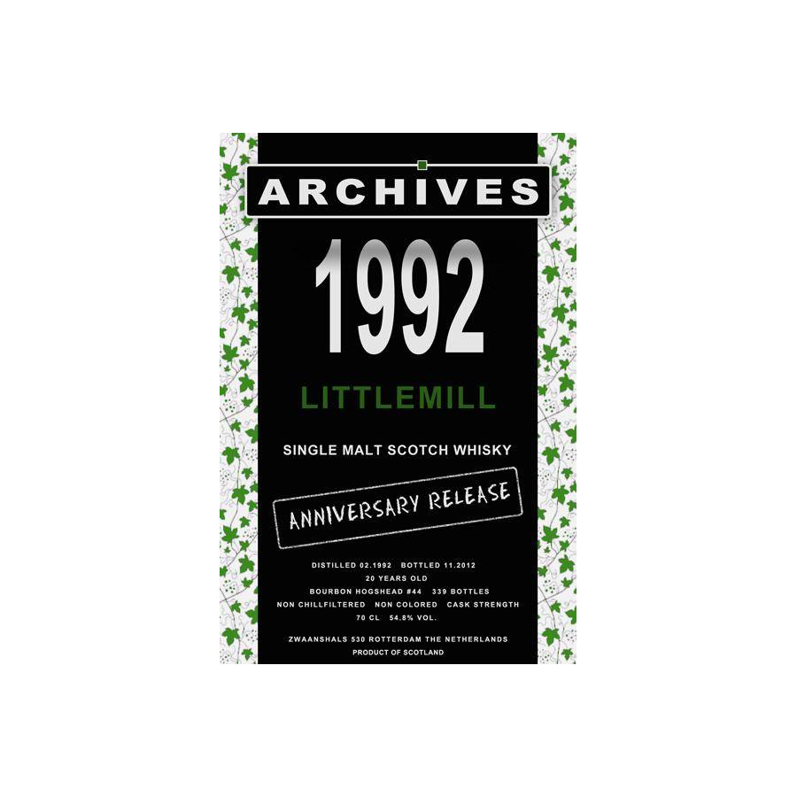 Littlemill 1992 20 Years Single Malt Whisky 2