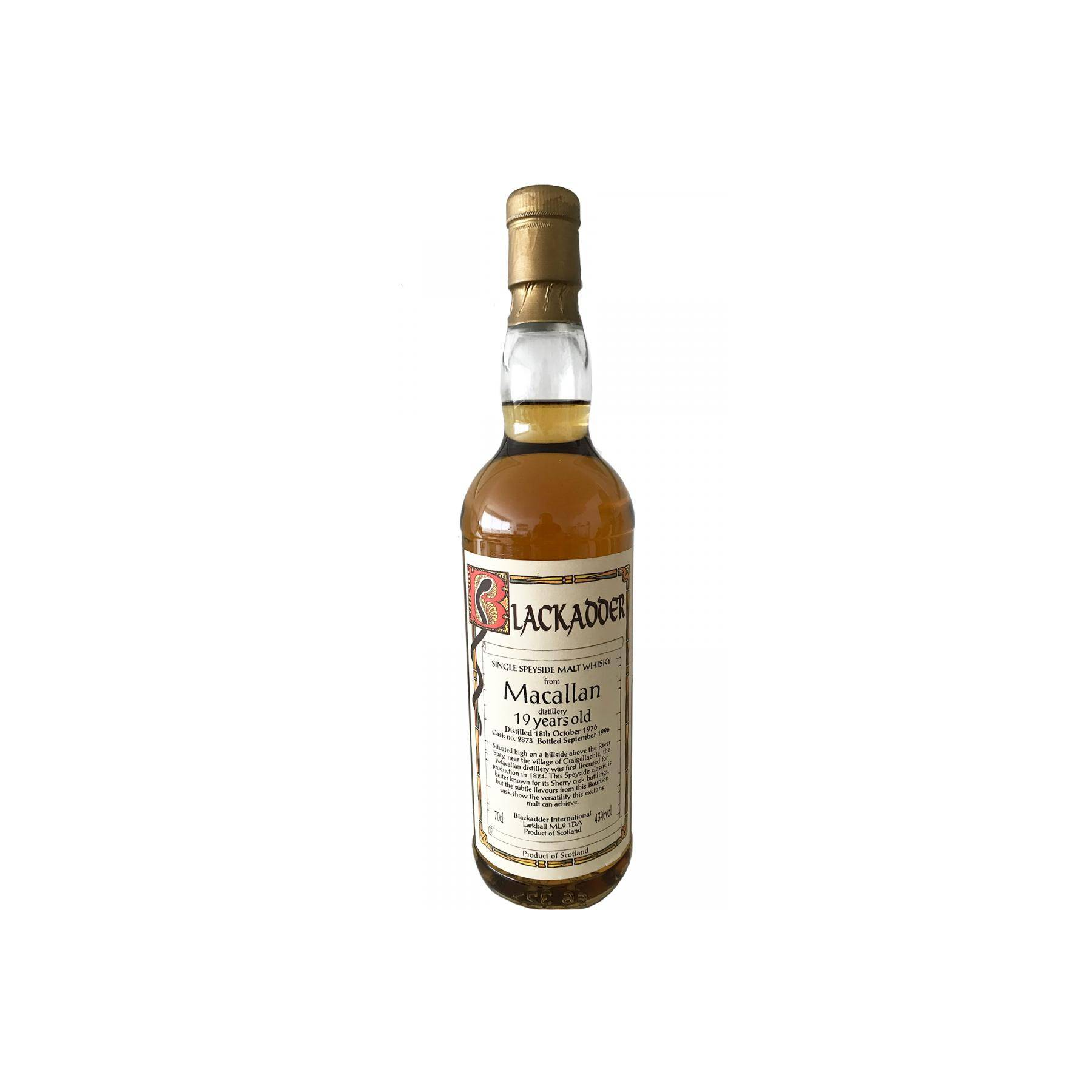 The Macallan 1976 19 Years Single Malt Whisky