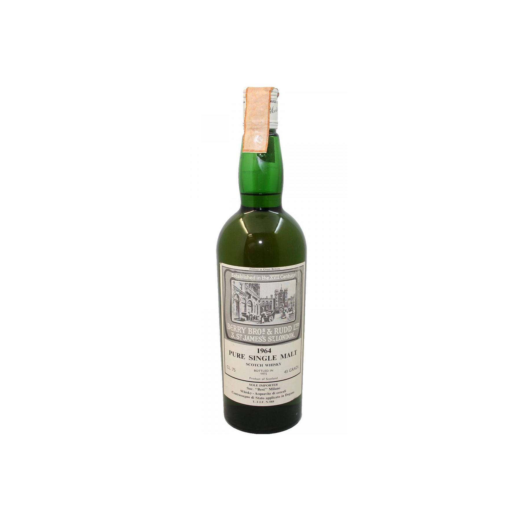 Berry Bros. & Rudd 1964 11 Years Single Malt Whisky