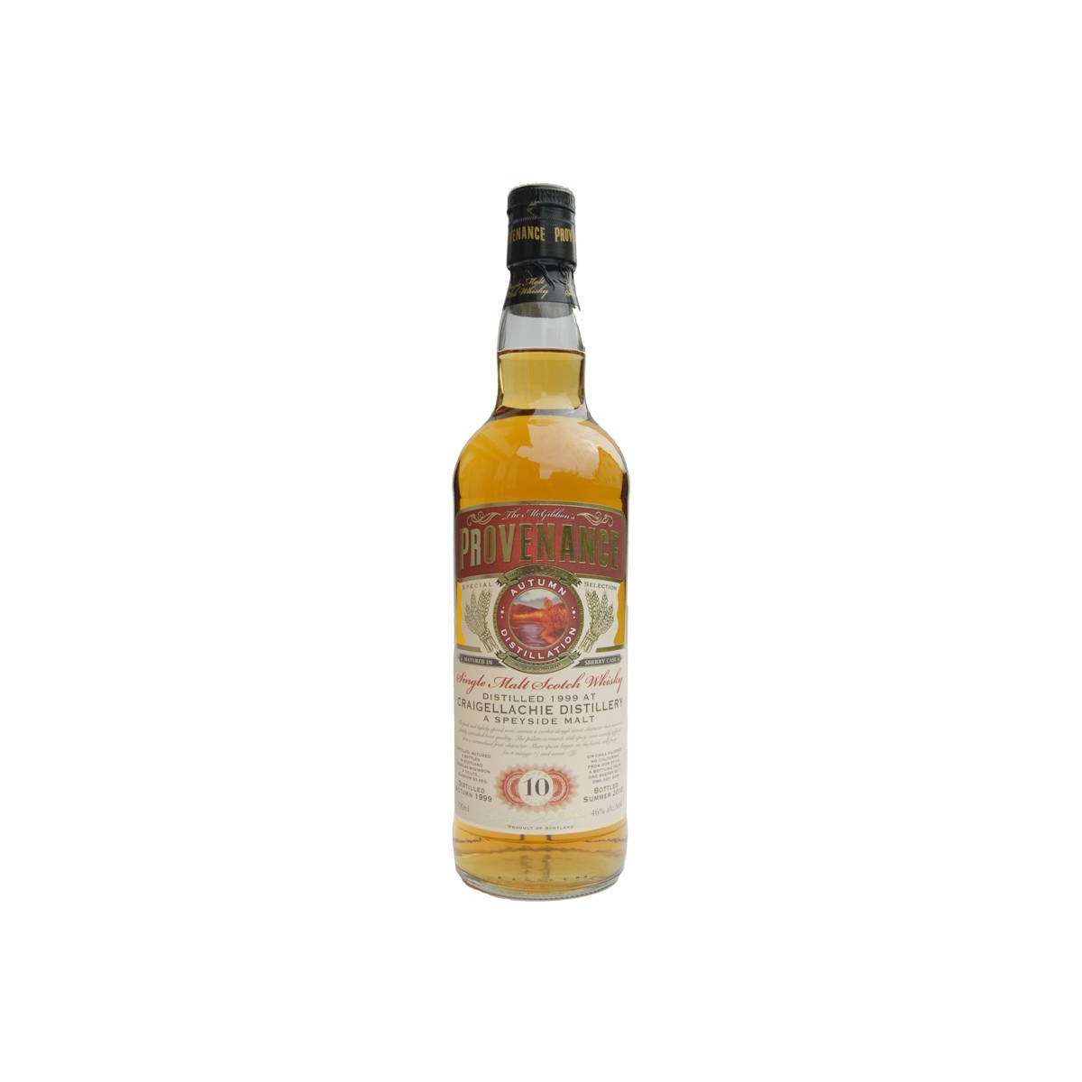 Craigellachie McGibbon's Provenance 1999 10 Years Single Malt Whisky