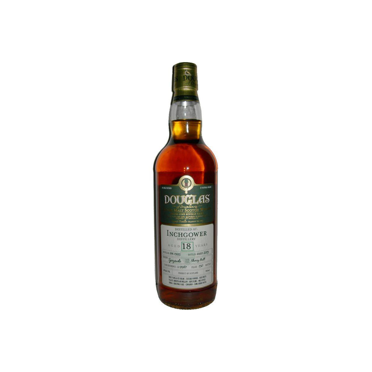 Inchgower 1995 18 Years Single Malt Whisky 2