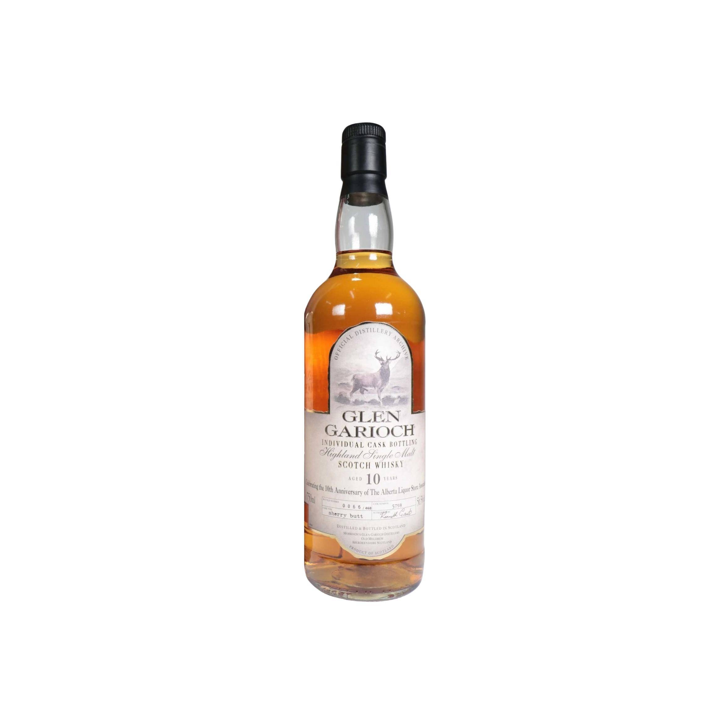 Glen Garioch Individual Cask Bottling 10 Years Single Malt Whisky