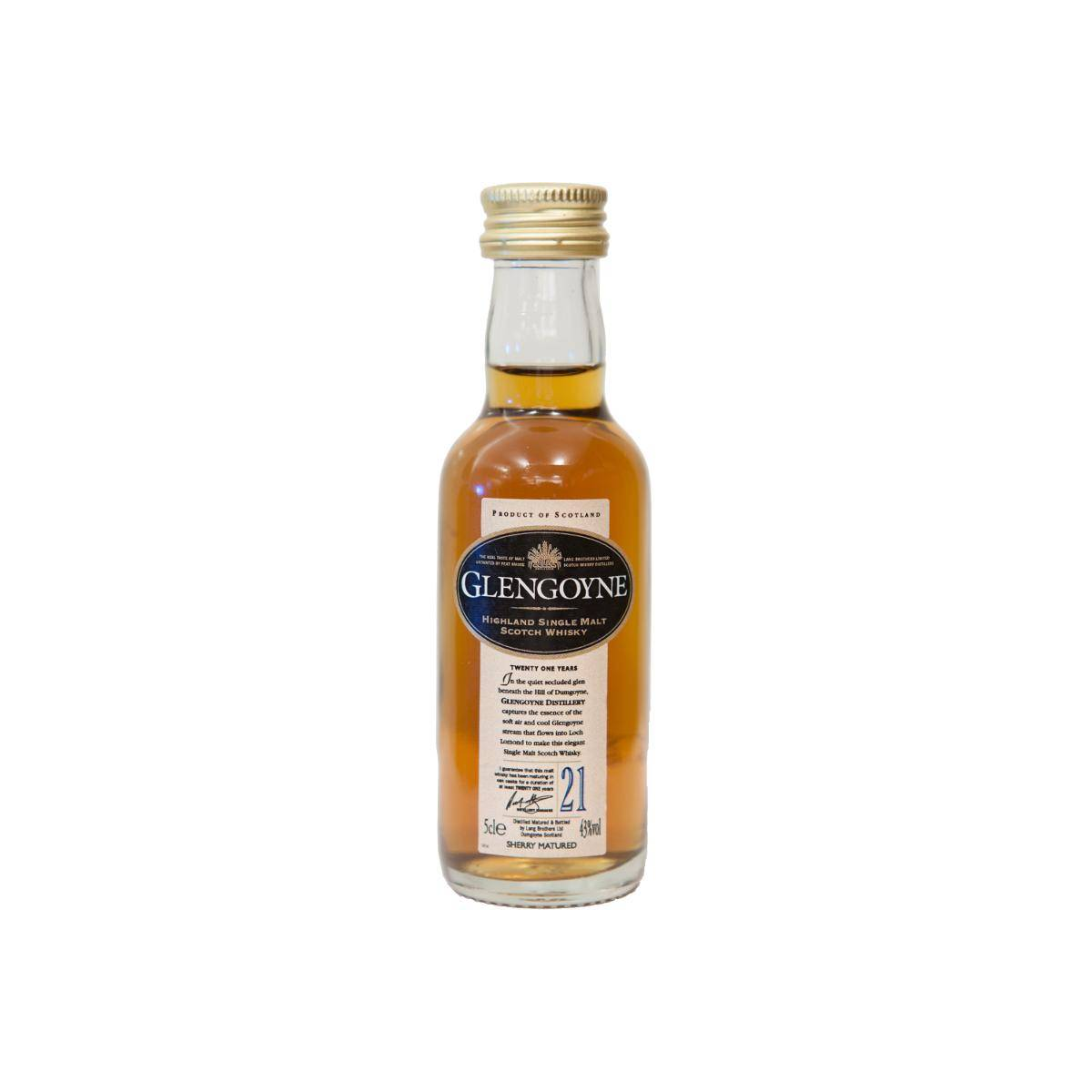 Glengoyne Miniature 21 Years Single Malt Whisky 2