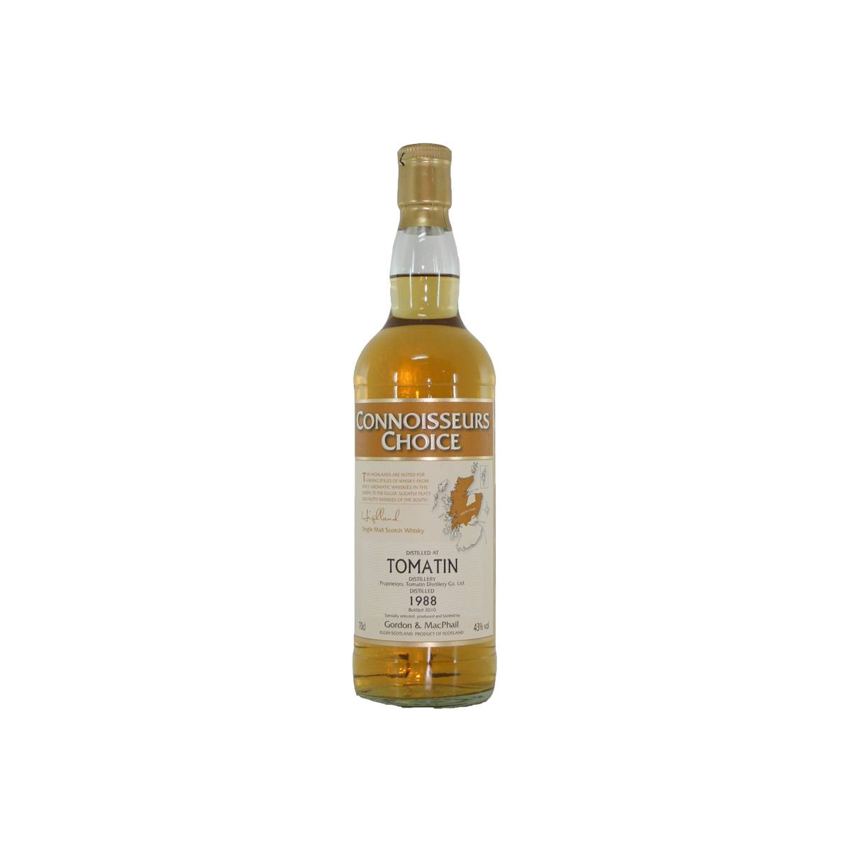 Tomatin Connoisseurs Choice 1988 21 Years Single Malt Whisky